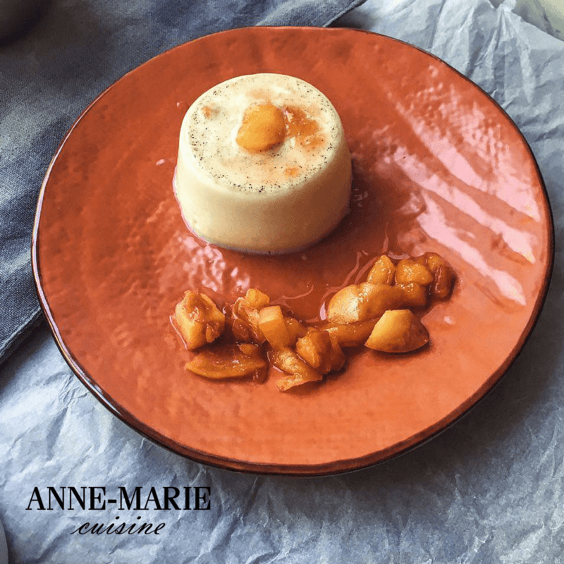 Panna Cotta dietetica (fara zahar) - Eclair.md