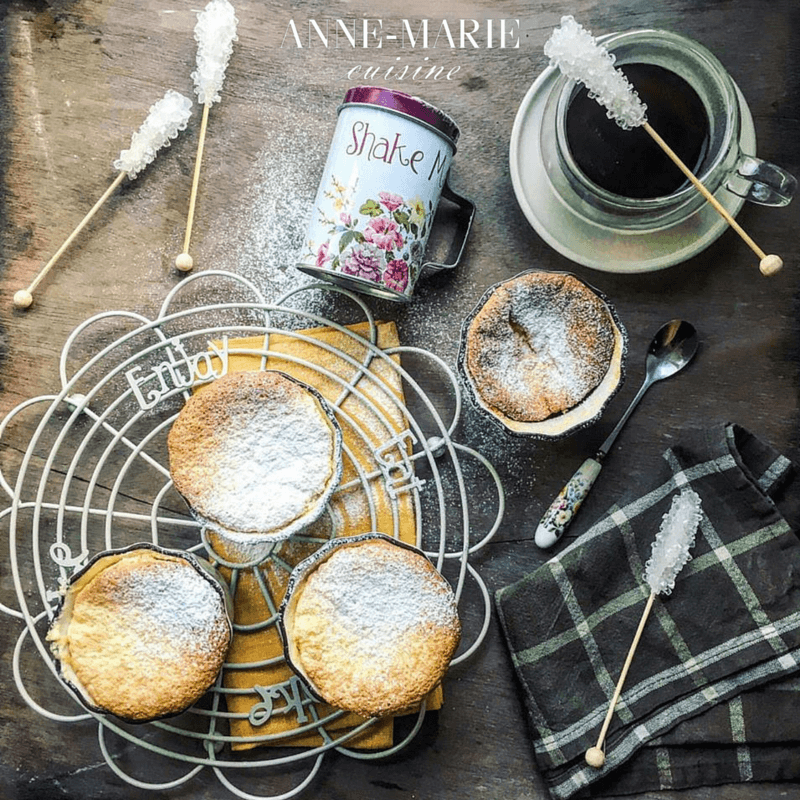 Sufleu de branza cu lamaie - Eclair.md