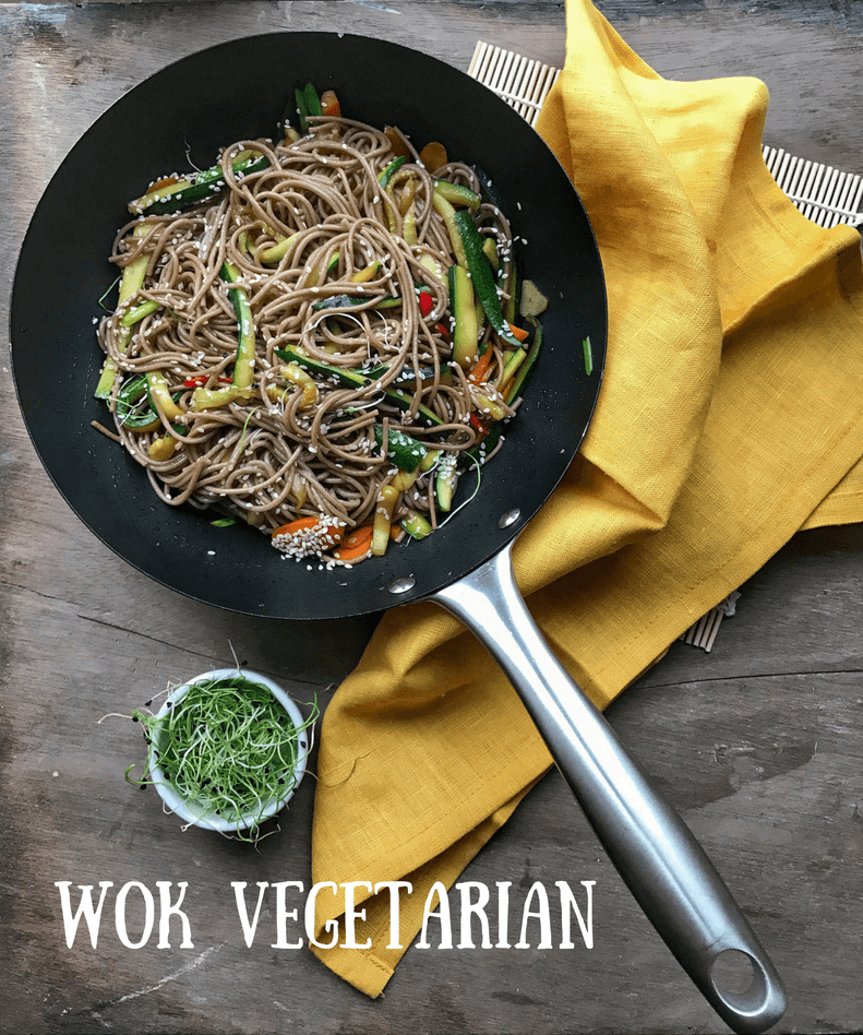 Wok vegerian cu soba noodles - Eclair.md