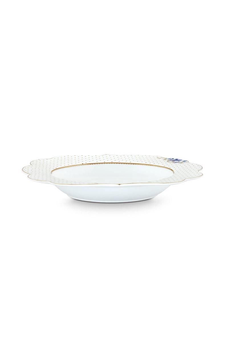 Глубокая тарелка Royal White 23,5 см, другой ракурс