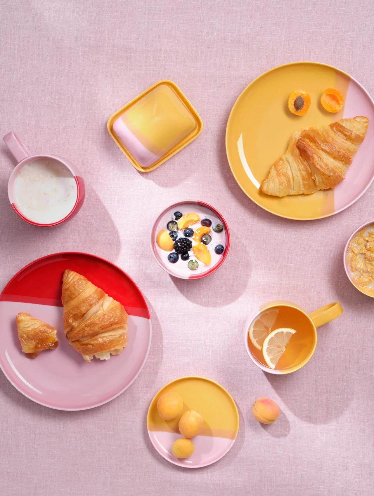 Platou pentru tort Joy, Strawberry Smoothie