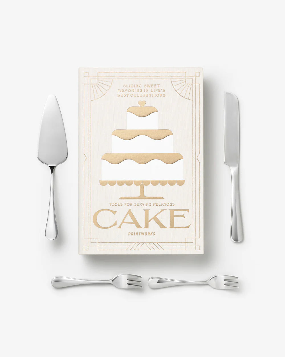 Set de tacâmuri pentru servirea tortului The Essentials The Cake Kit