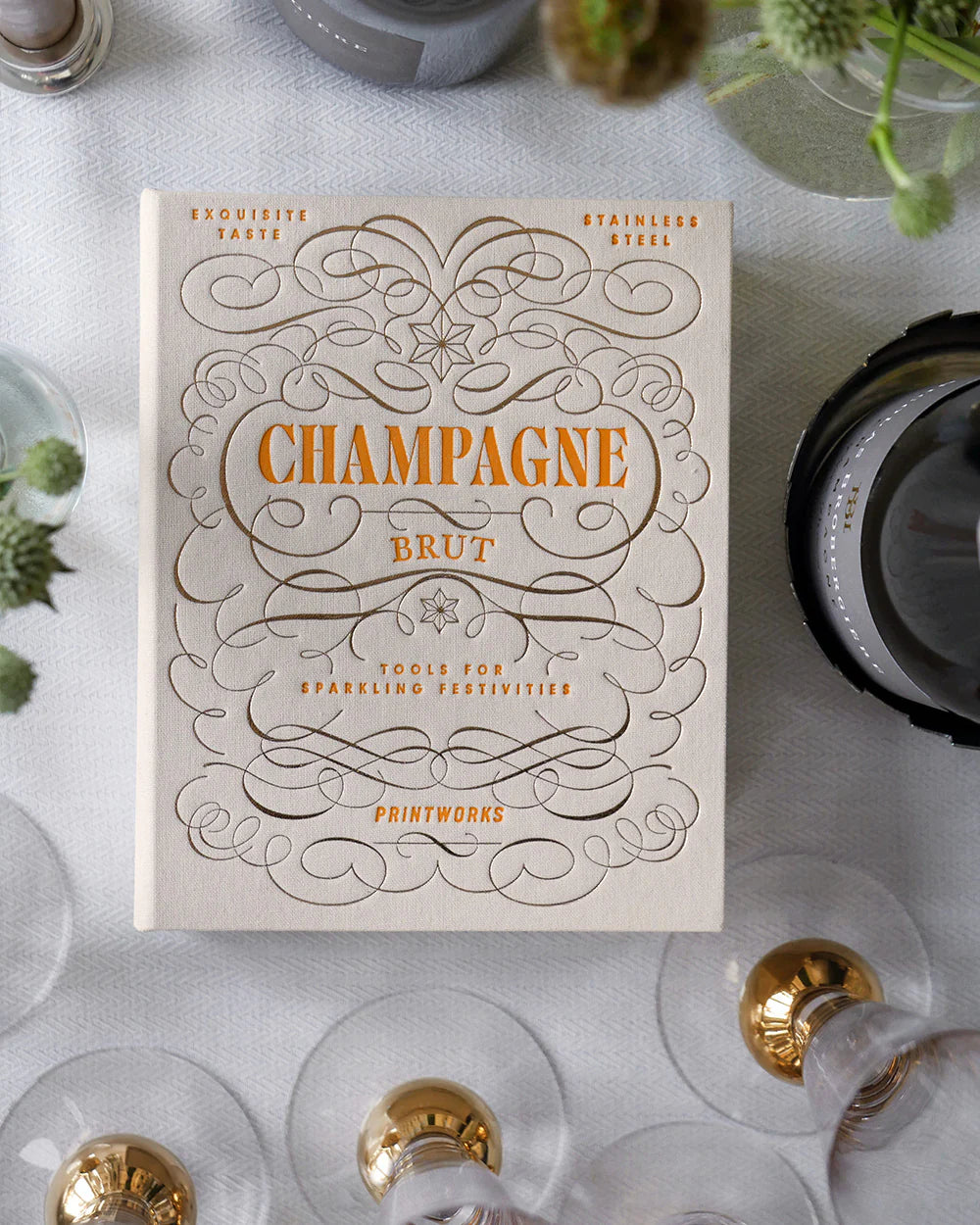 Set de ustensile pentru șampanie The Champagne Kit