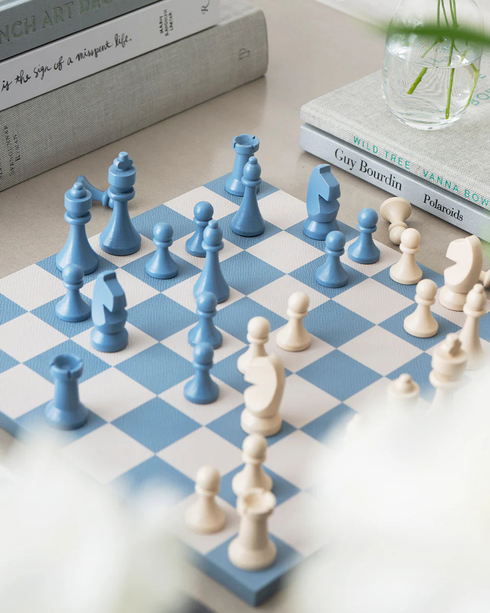 Joc de șah Riviera Chess, piele ecologică