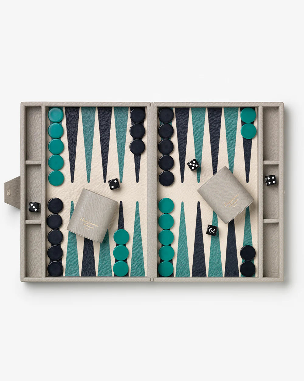 Joc de table Backgammon Riviera, piele ecologică