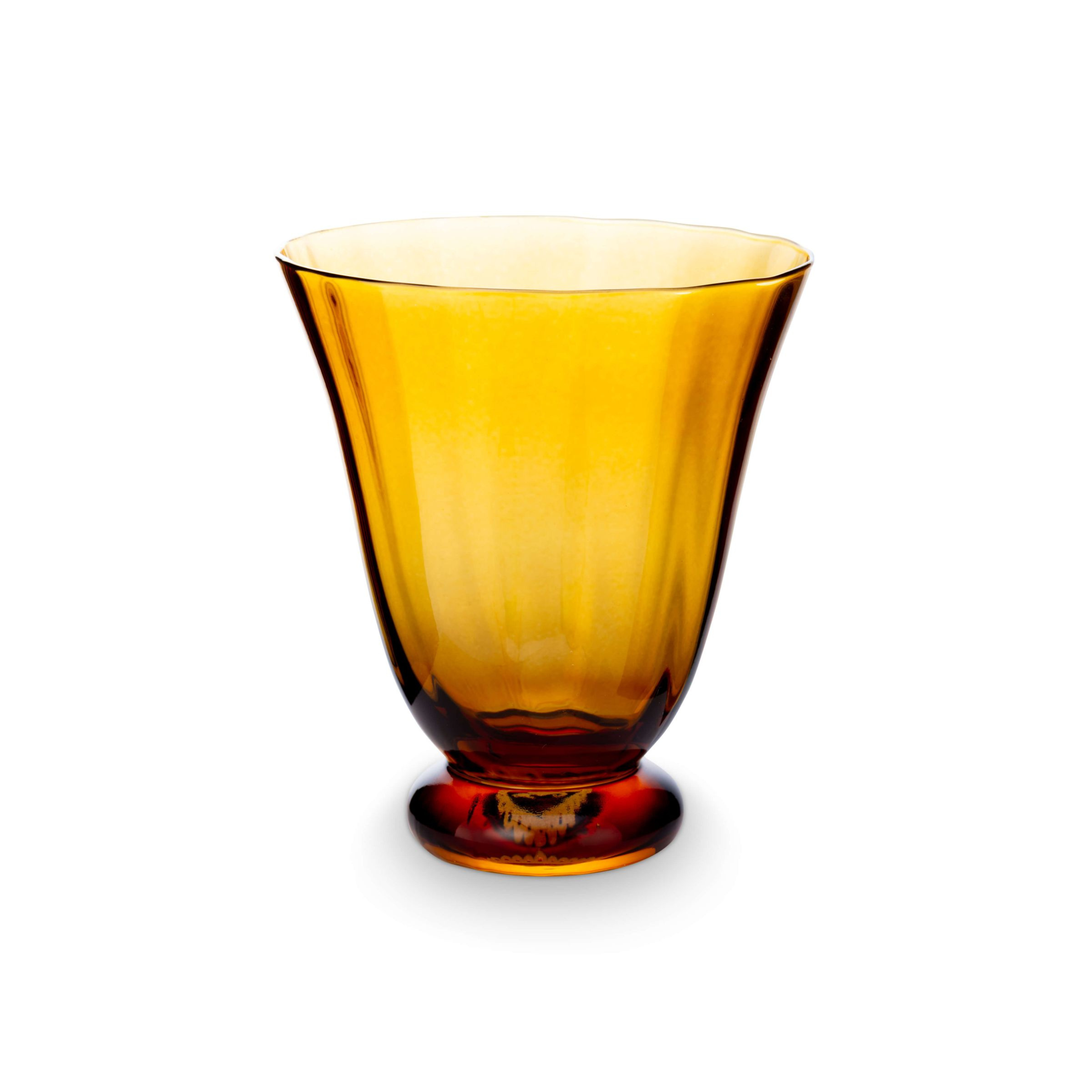 Pahar pentru apă Tulip, chihlimbariu, 280ml