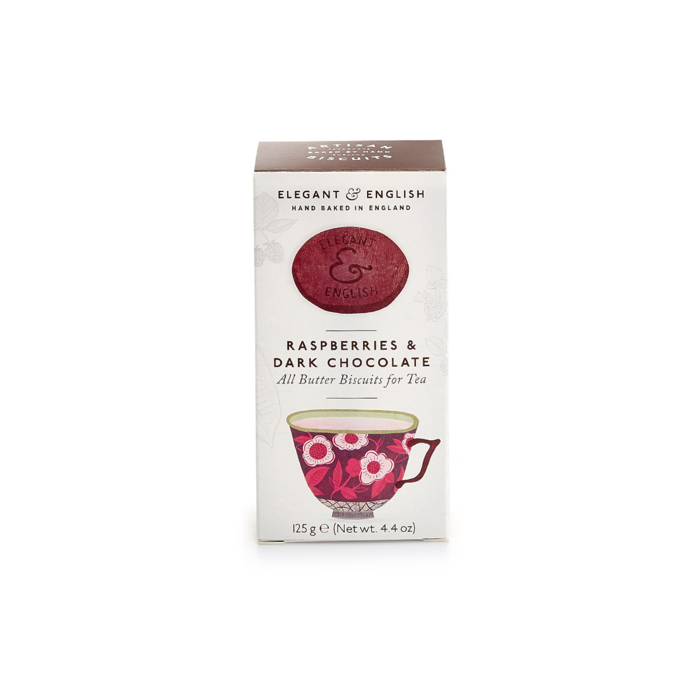 Biscuiți englezești Shortbread cu zmeură și ciocolată Elegant & English