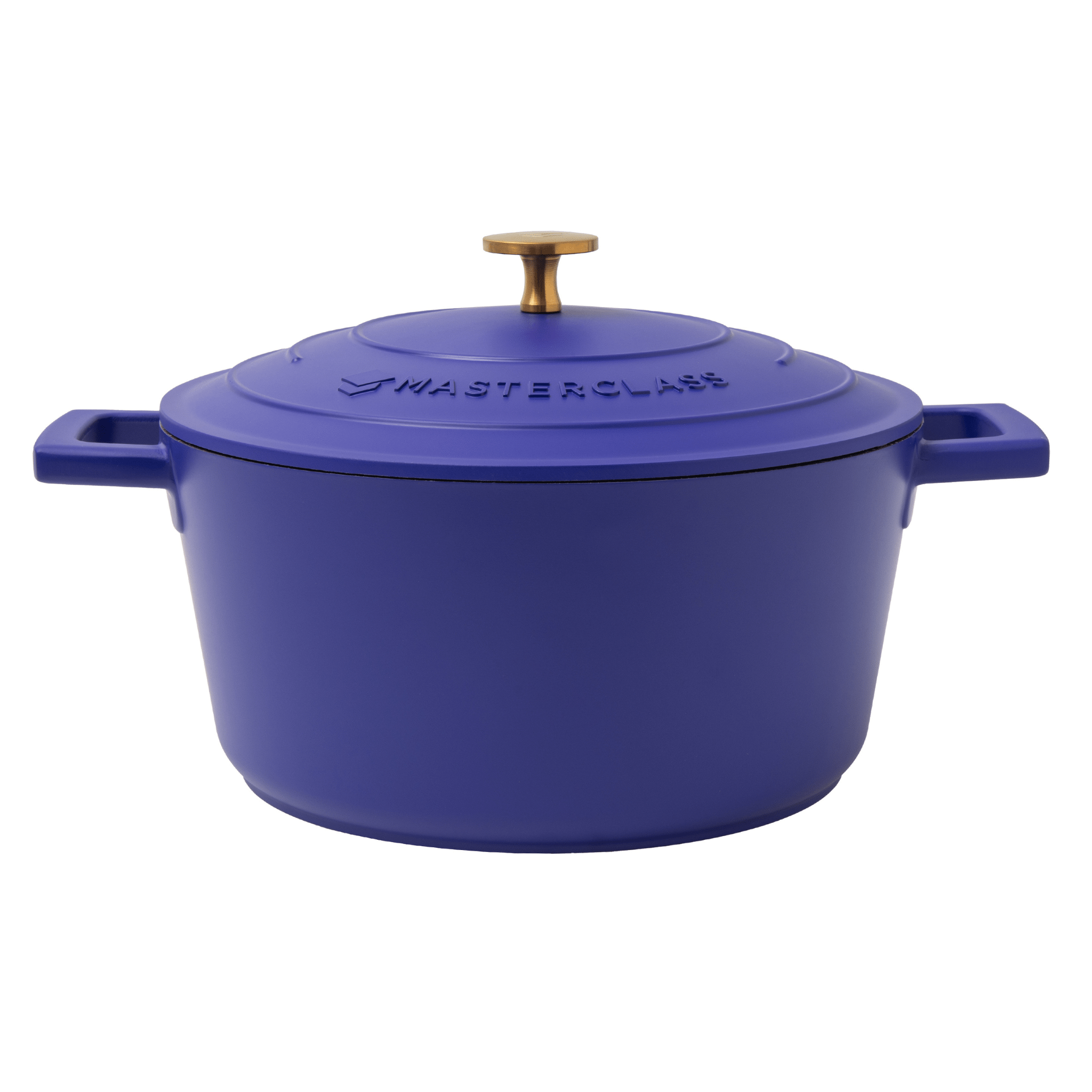 Castron 4L Cast Aluminium albastru electric - Eclair.md