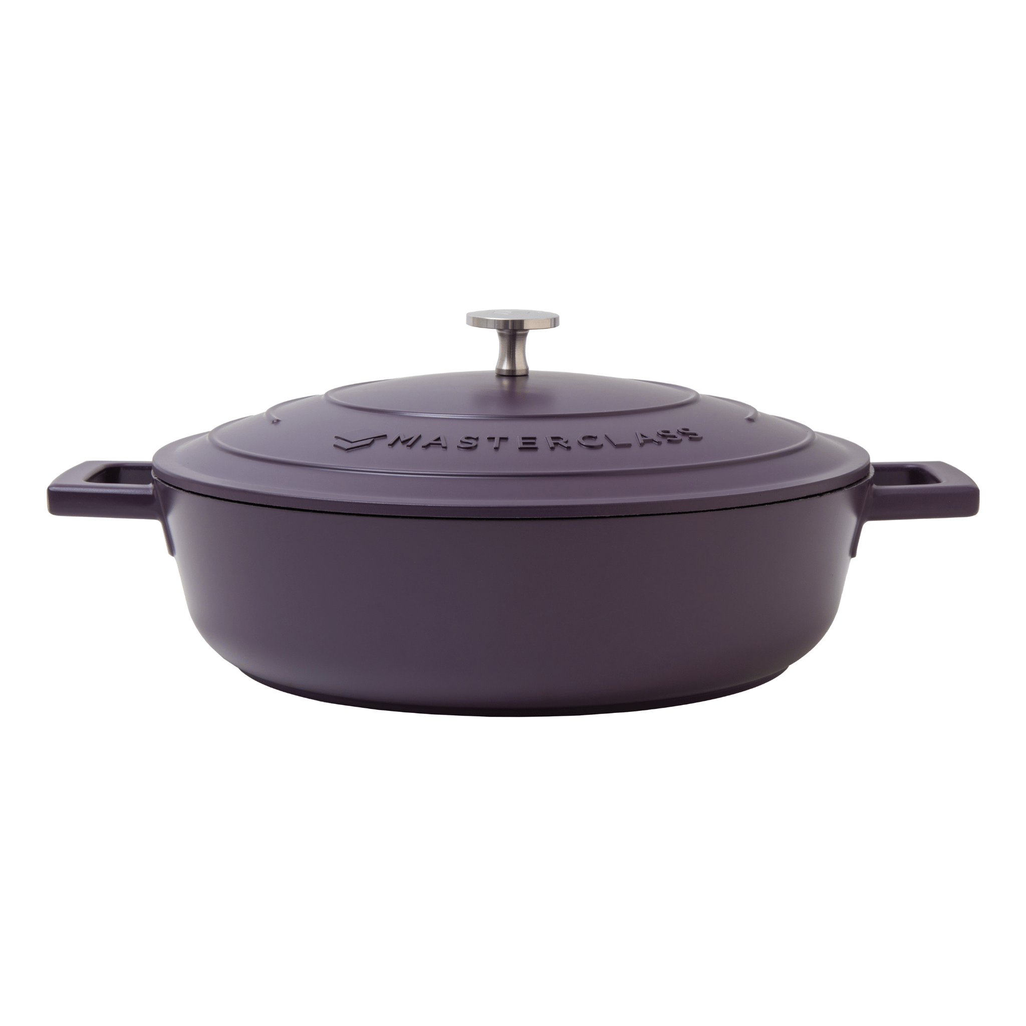 Castron 4L Shallow Casserole Cast Aluminium – mov - Eclair.md