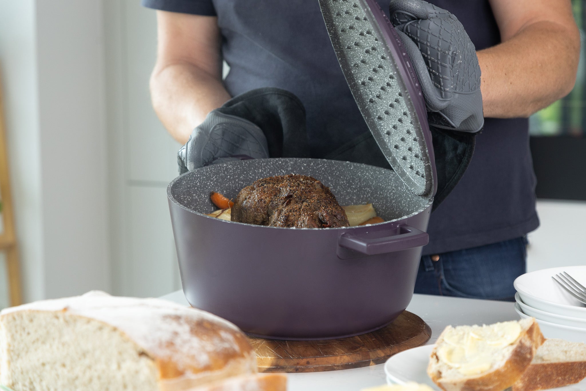 Castron 5L Cast Aluminium – mov - Eclair.md