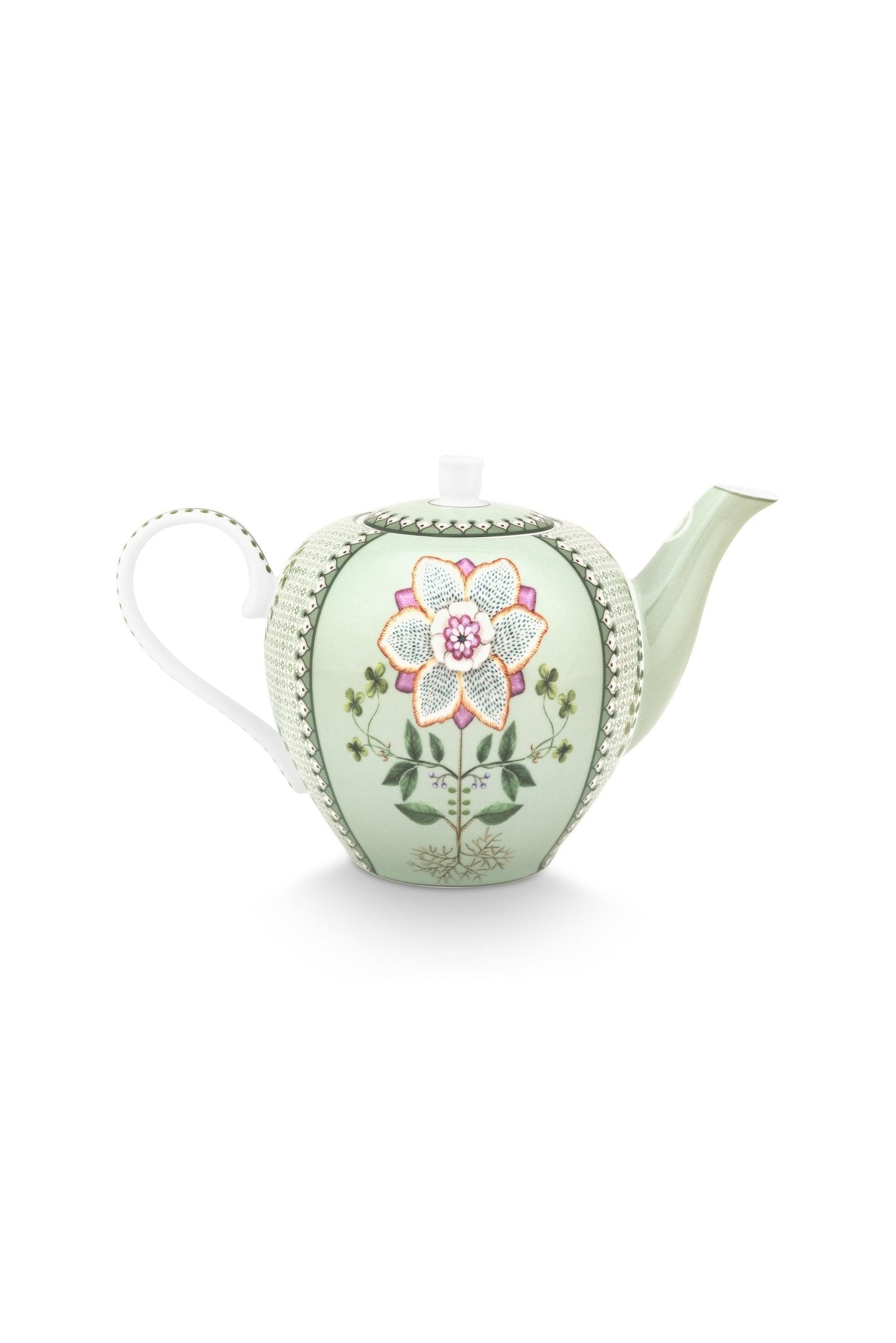 Ceainic 1.6L Lily&Lotus verde deschis - Eclair.md
