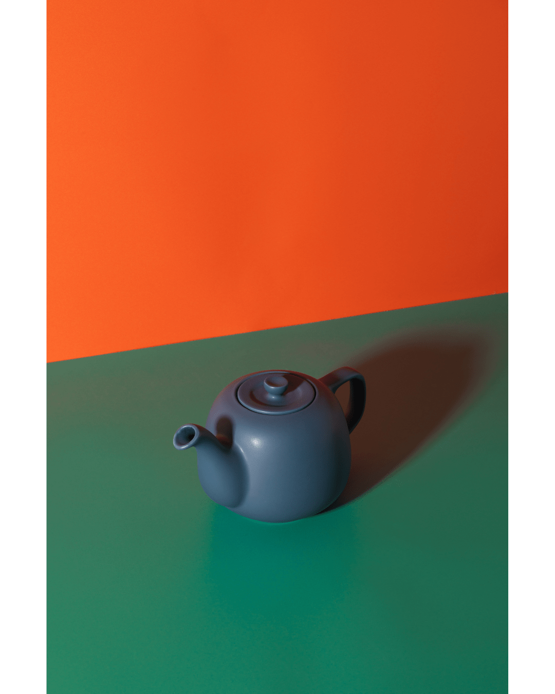 Ceainic 600ml Classic albastru inchis - Eclair.md