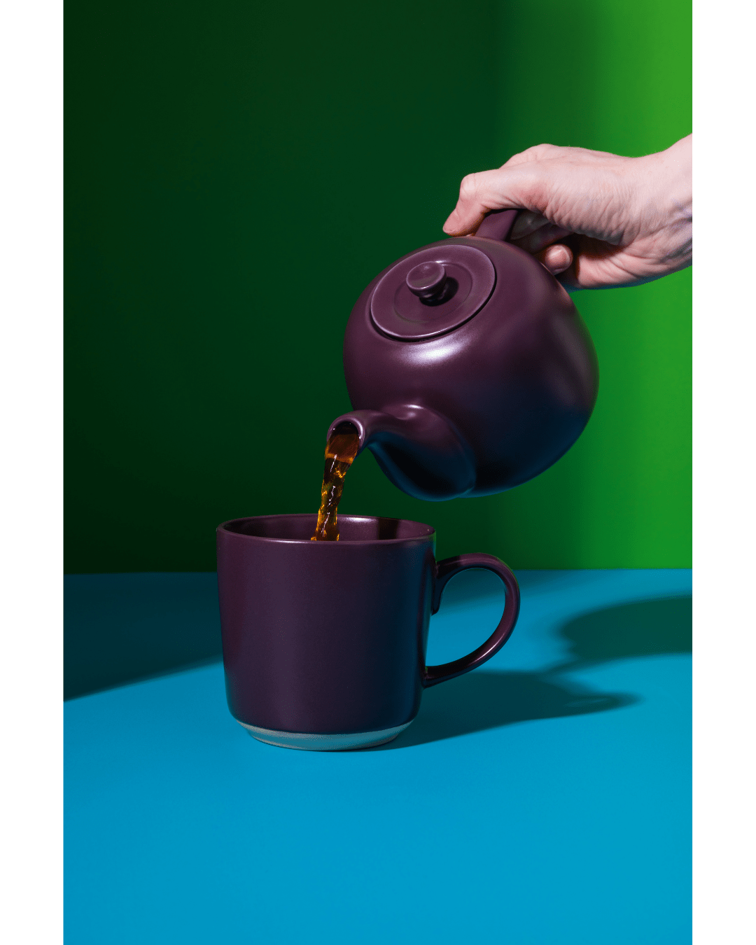 Ceainic 600ml Classic mov - Eclair.md