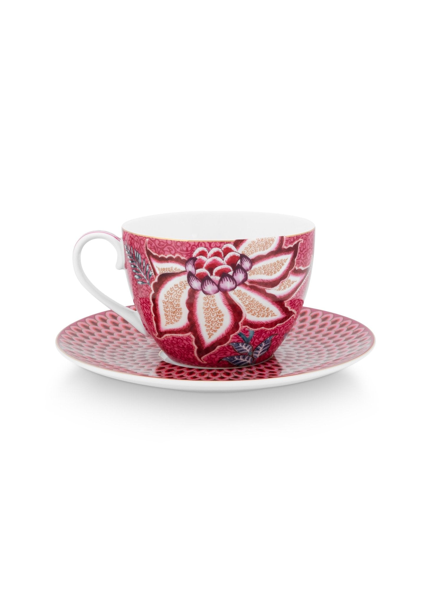 Ceasca 280ml Flower Festival roz inchis - Eclair.md