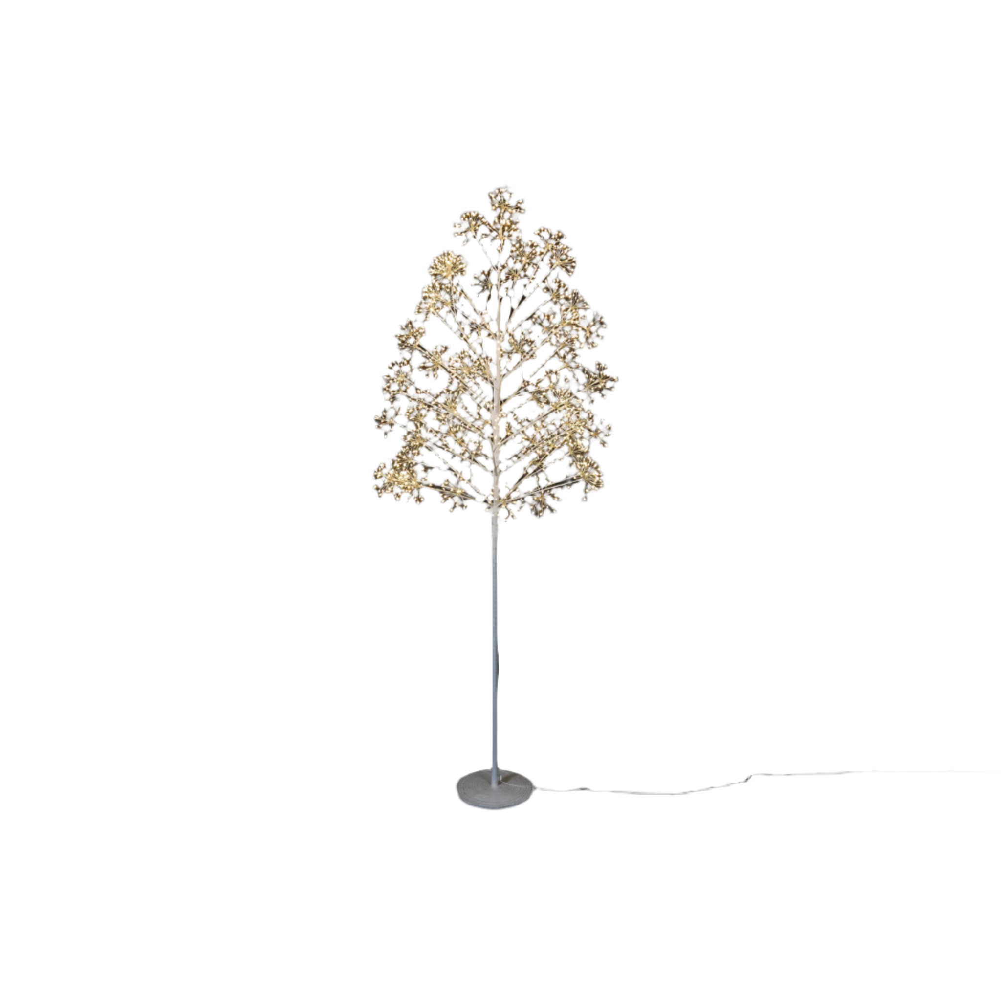 Copac de Craciun LED Dorion 210cm alb - Eclair.md