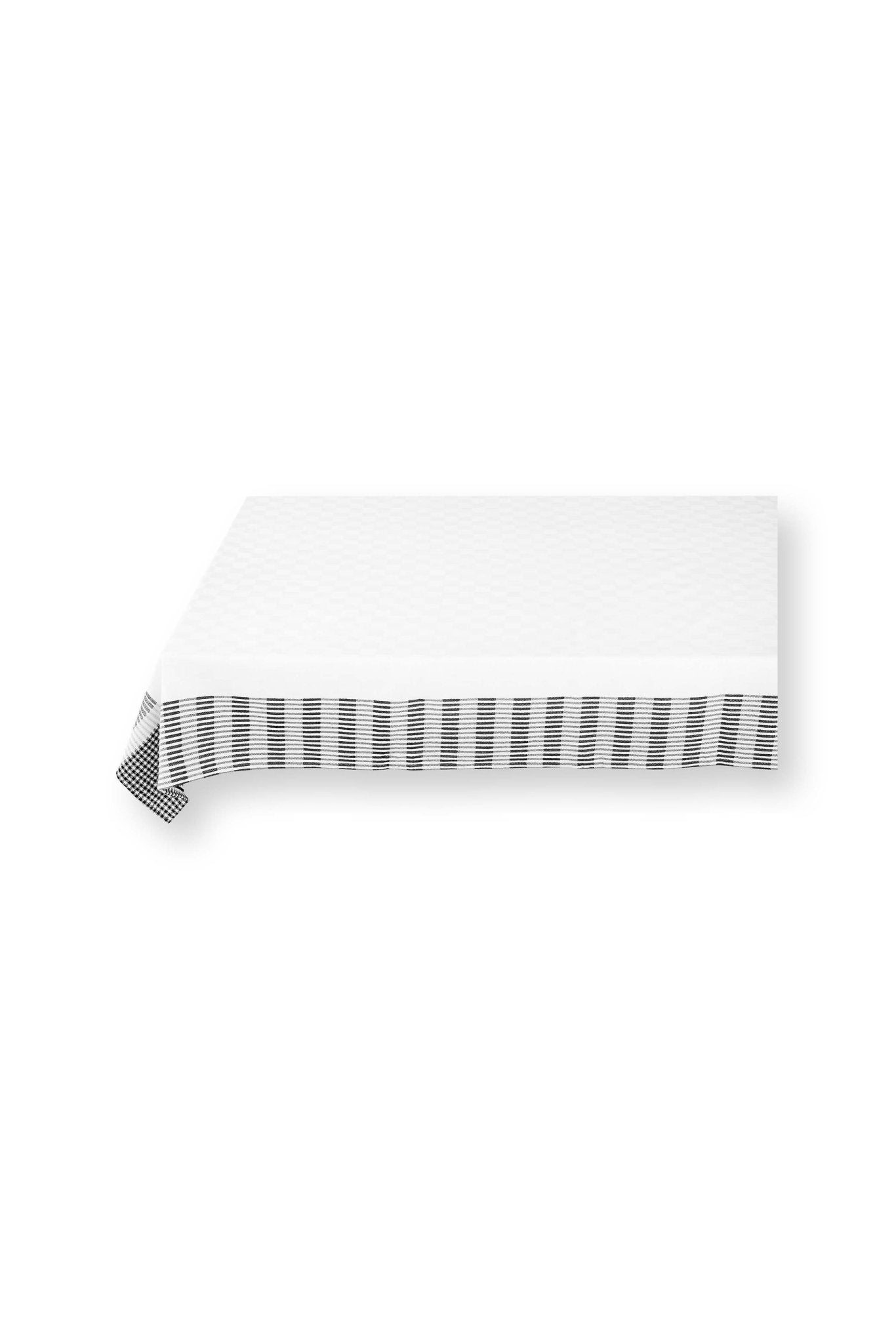 Fata de masa 150x250cm alb - negru - Eclair.md