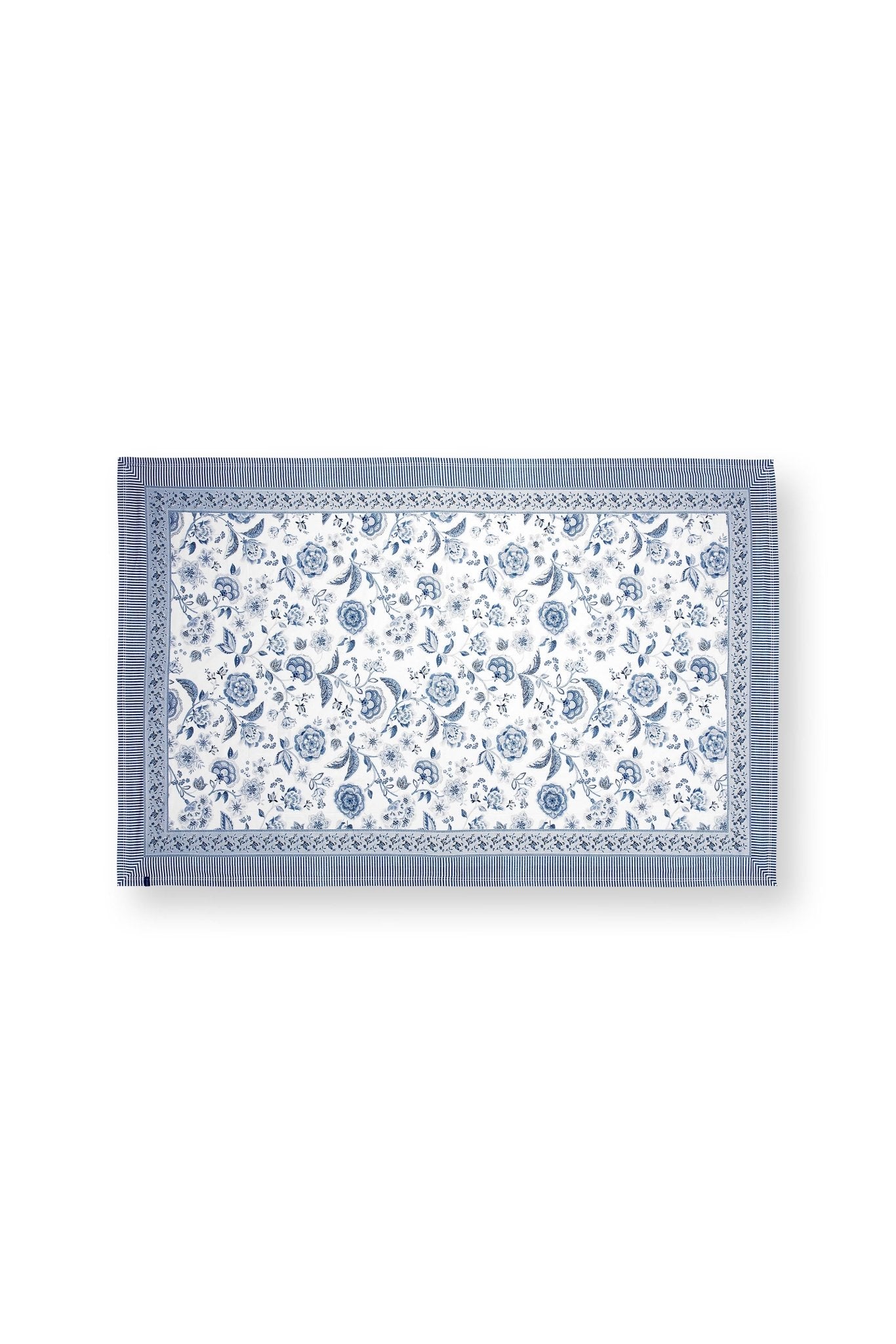 Fata de masa 160x310cm Royal Regal Flower albastru - Eclair.md