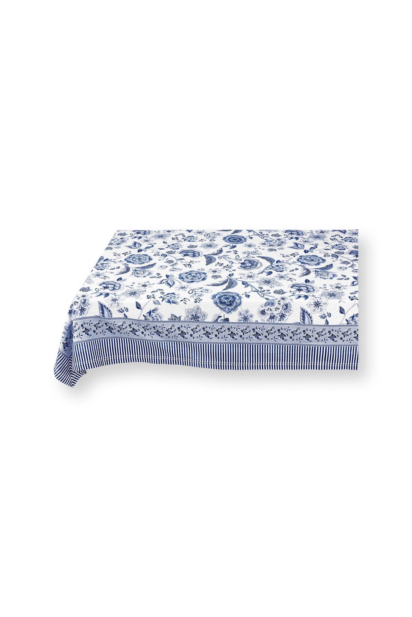 Fata de masa 160x310cm Royal Regal Flower albastru - Eclair.md