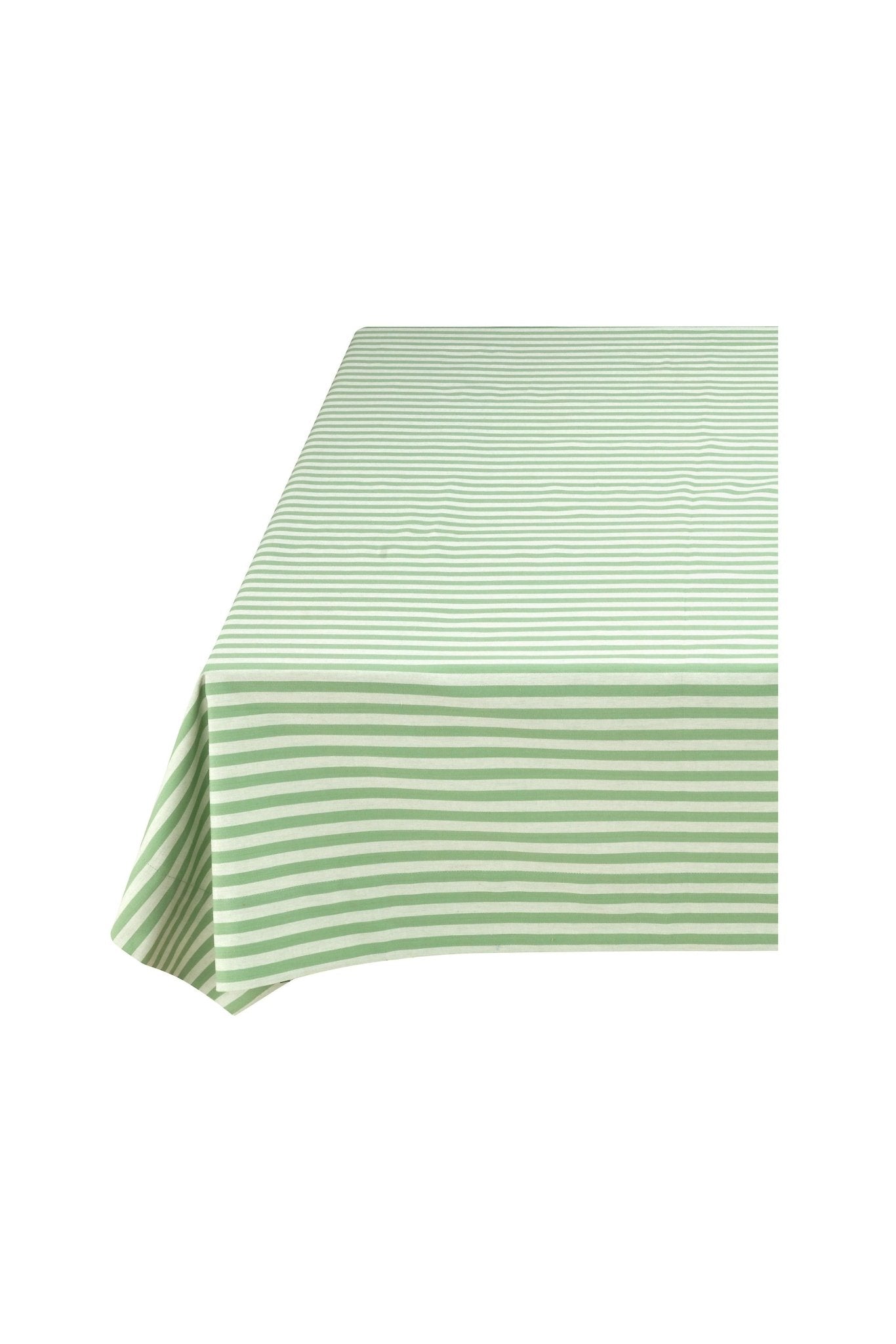 Fata de masa 180x300cm Stripes verde deschis - Eclair.md