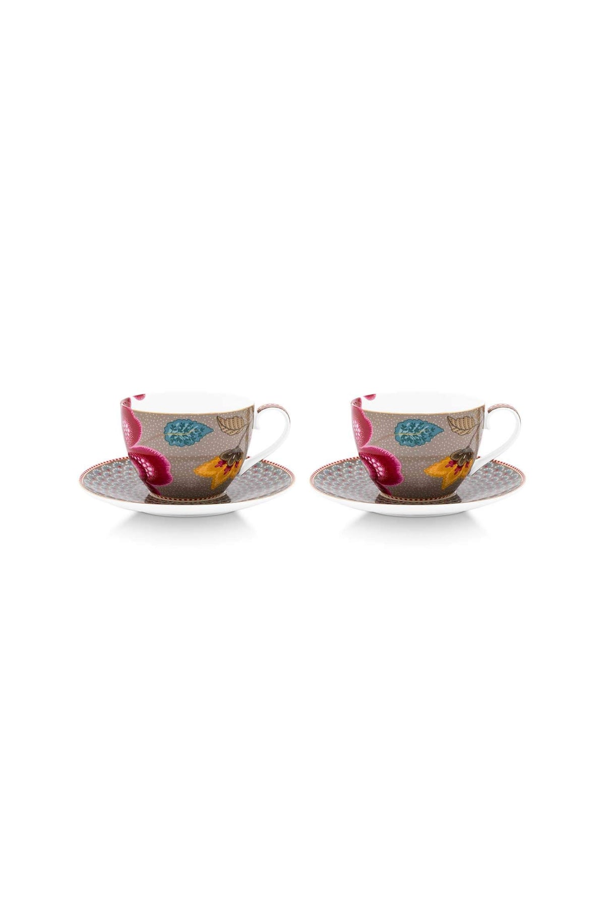 Blooming Tales Fantasy set of 2 cups & saucers, another view