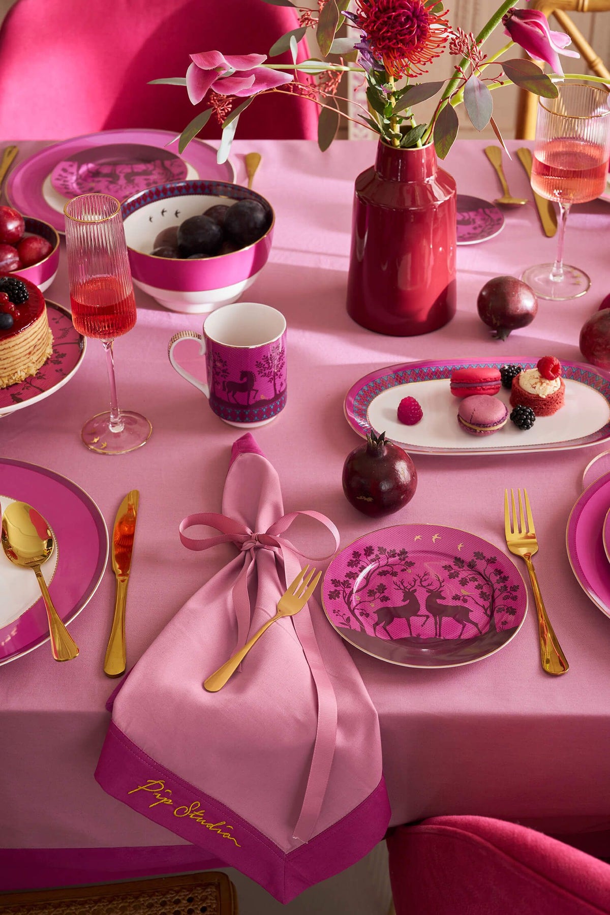 Десертная тарелка Pip's Deerest Darling 17 см в интерьере