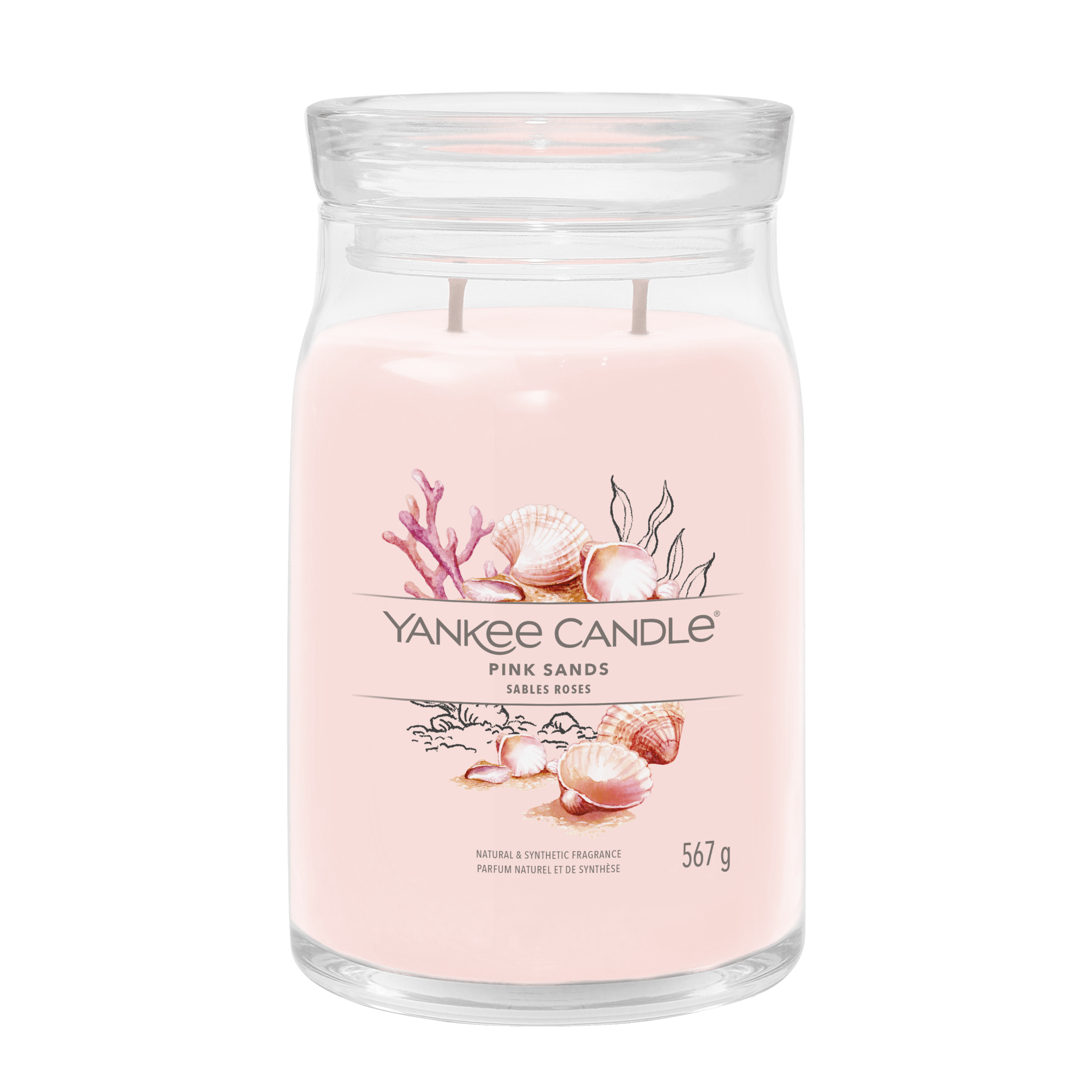 Lumanare parfumata mare Signature Pink Sands - Eclair.md