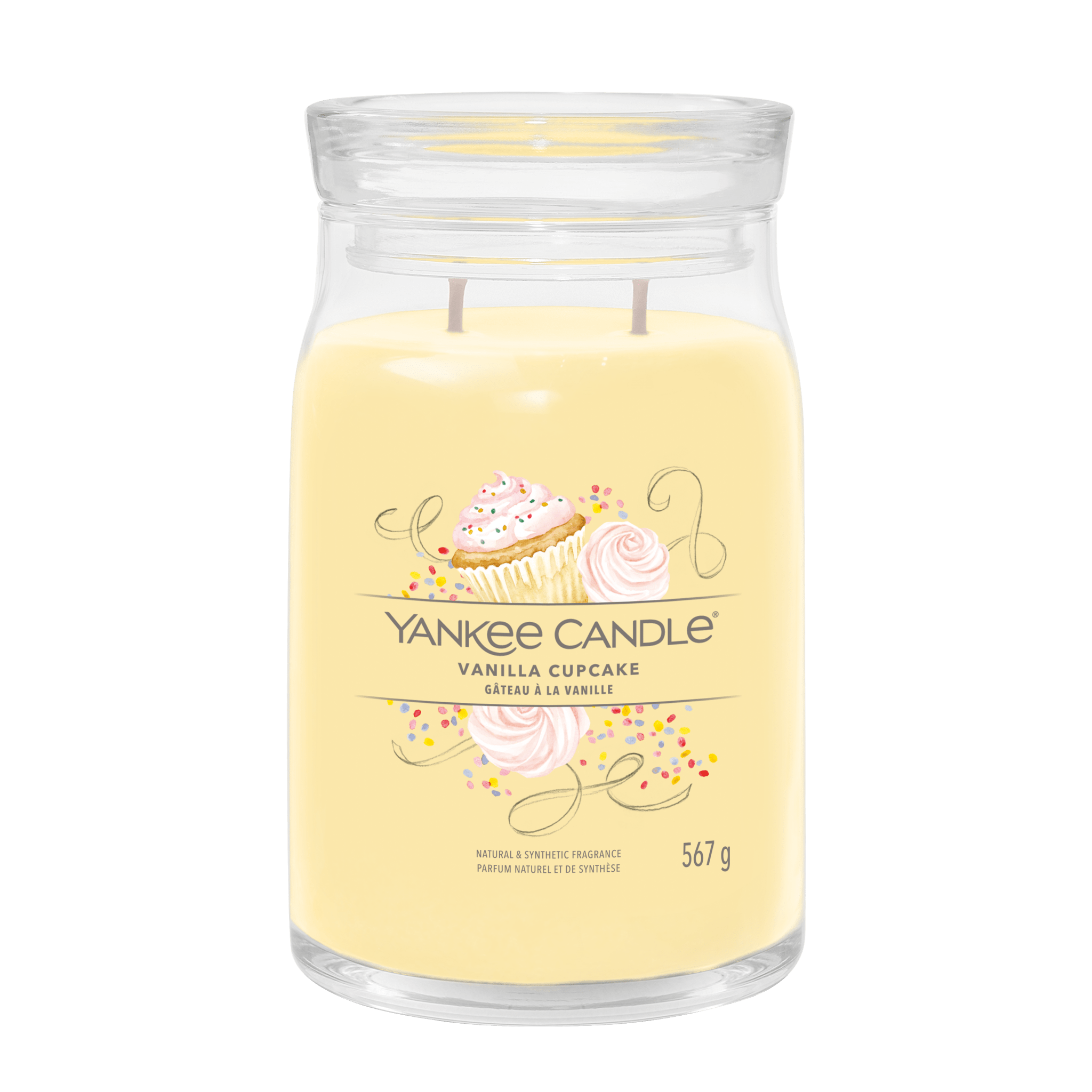 Lumanare parfumata mare Signature Vanilla Cupcake - Eclair.md