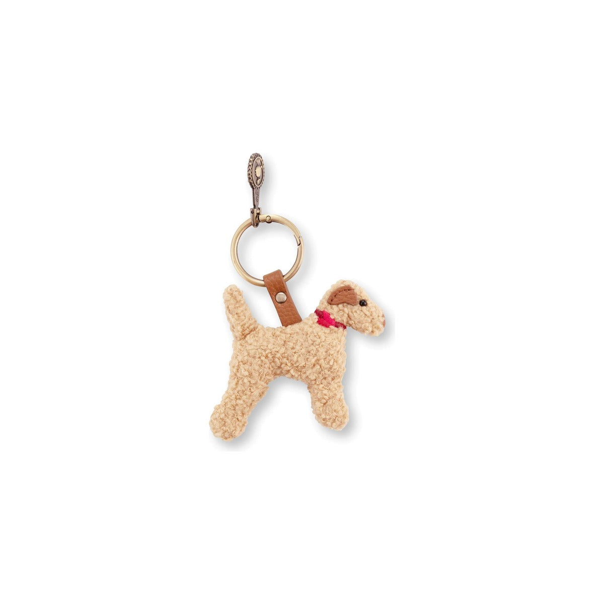 Pip Studio брелок Bobby собачка Teddy, песочный