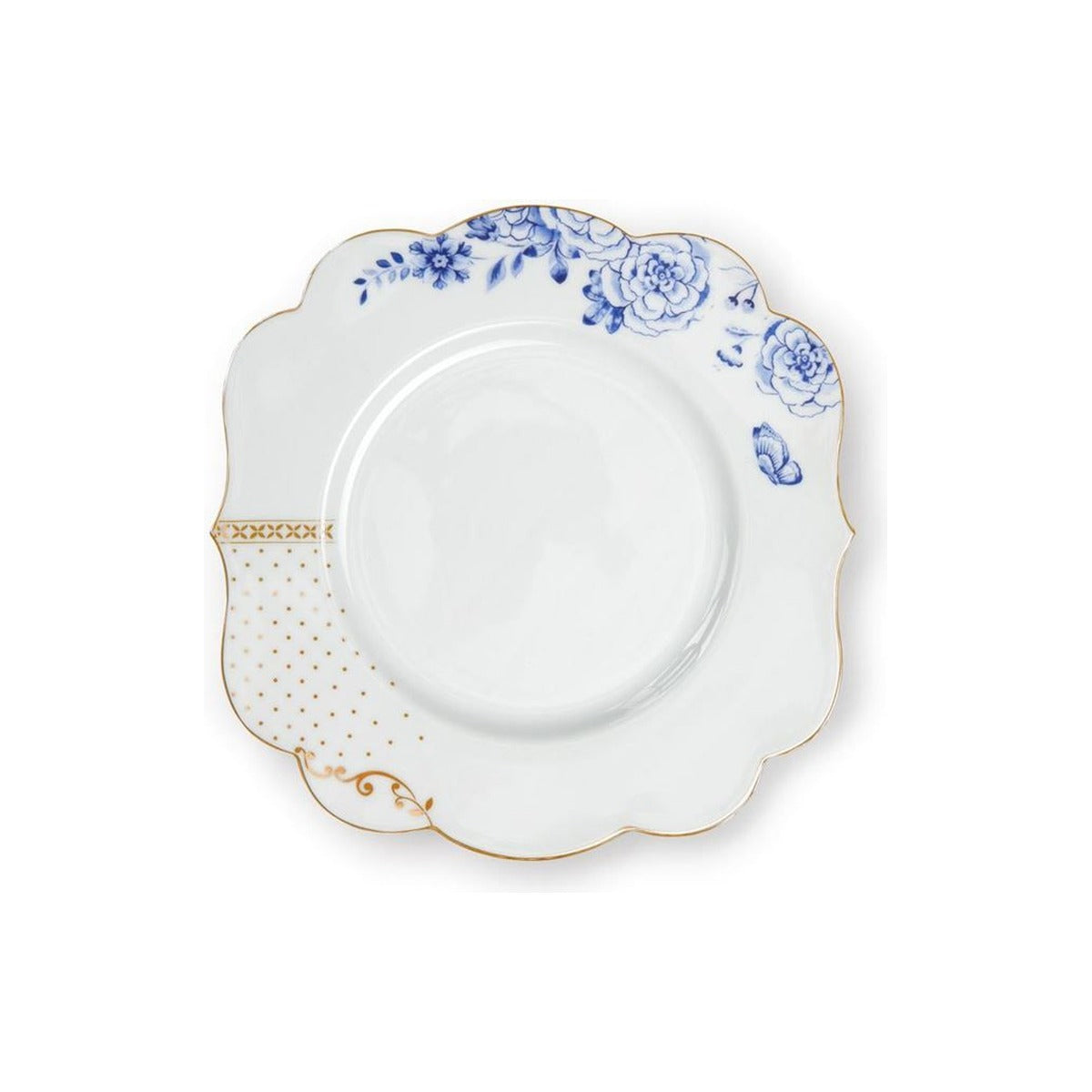 Farfurie mic dejun Royal White, porțelan, 23.5cm