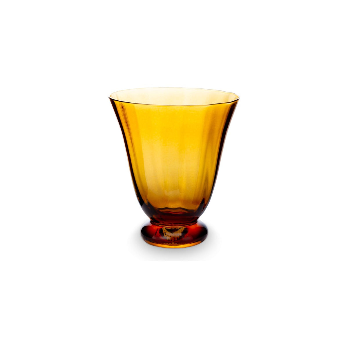 Water Glass Tulip Amber 280ml