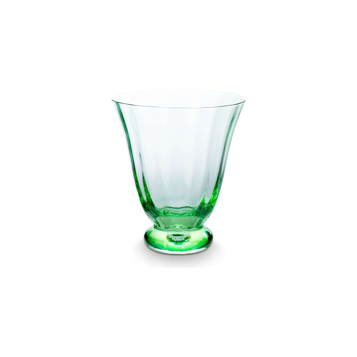 Water Glass Tulip Green 280ml