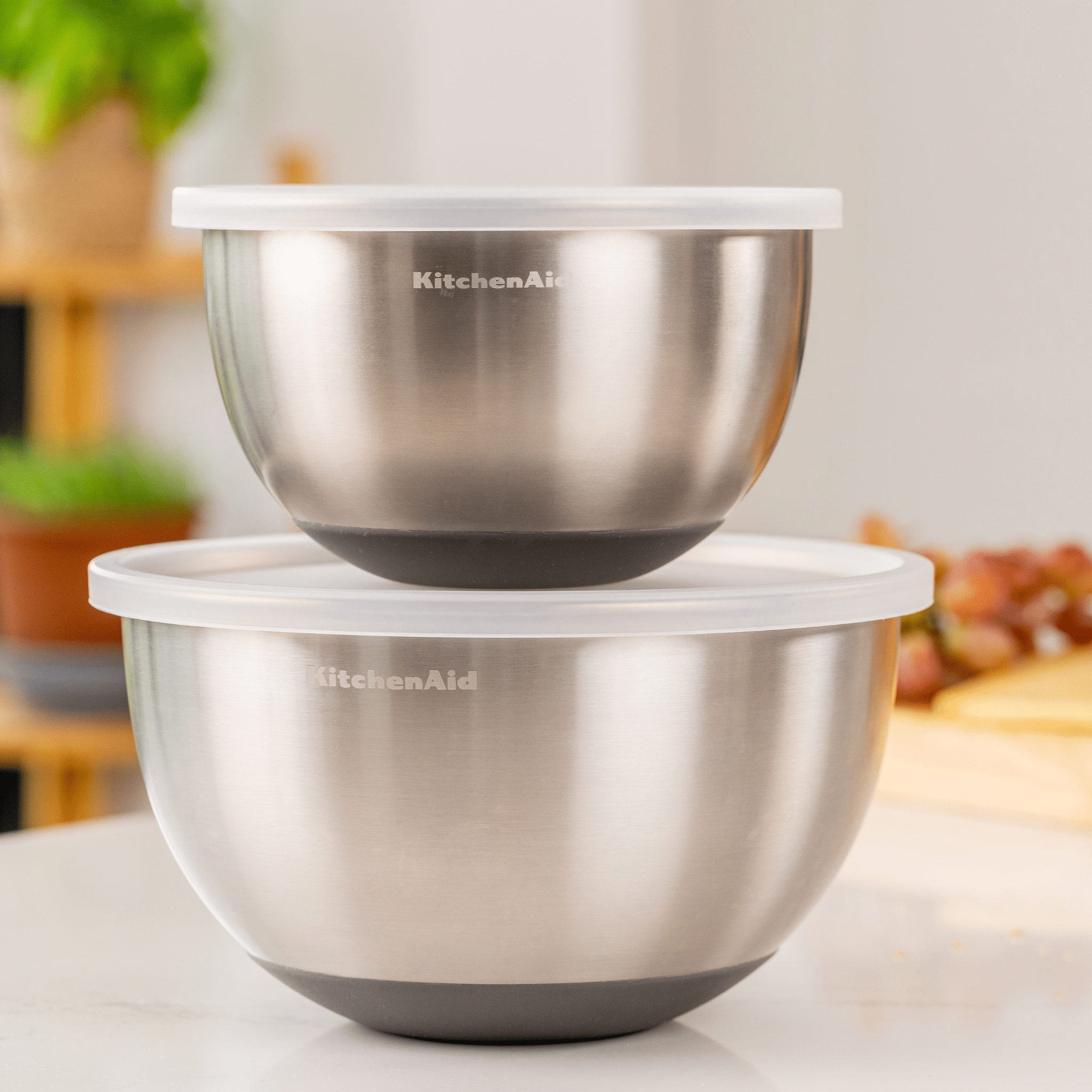 Set 2 boluri pentru mixat din inox - Eclair.md