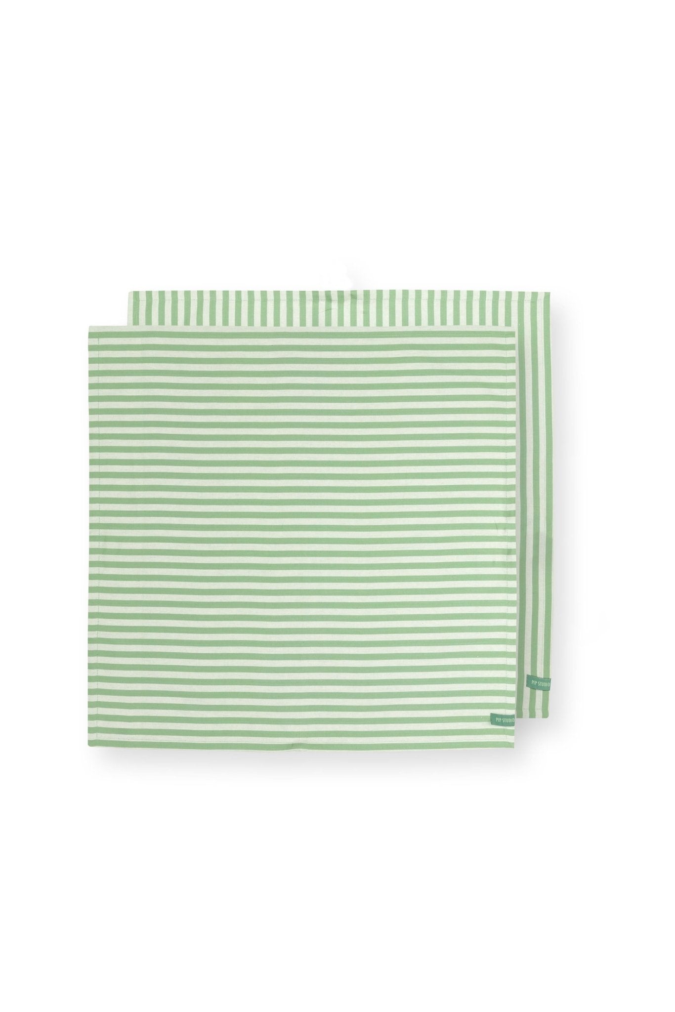 Set 2 servetele 65cm Stripes verde deschis - Eclair.md