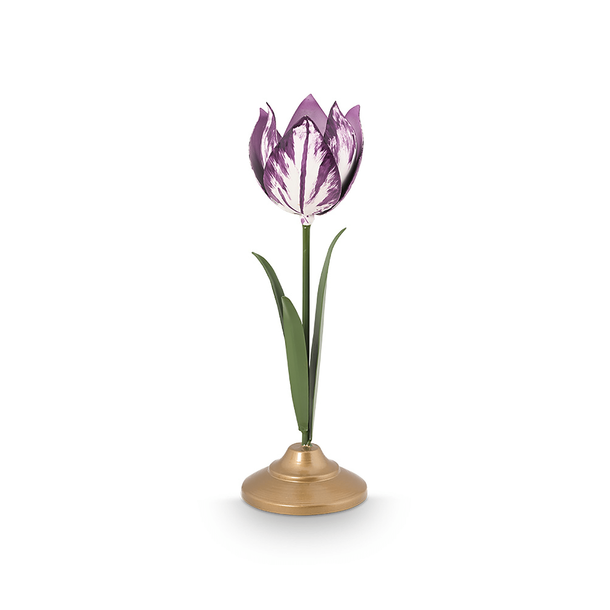 Set 2 suporturi lumanari Tulip liliac - Eclair.md