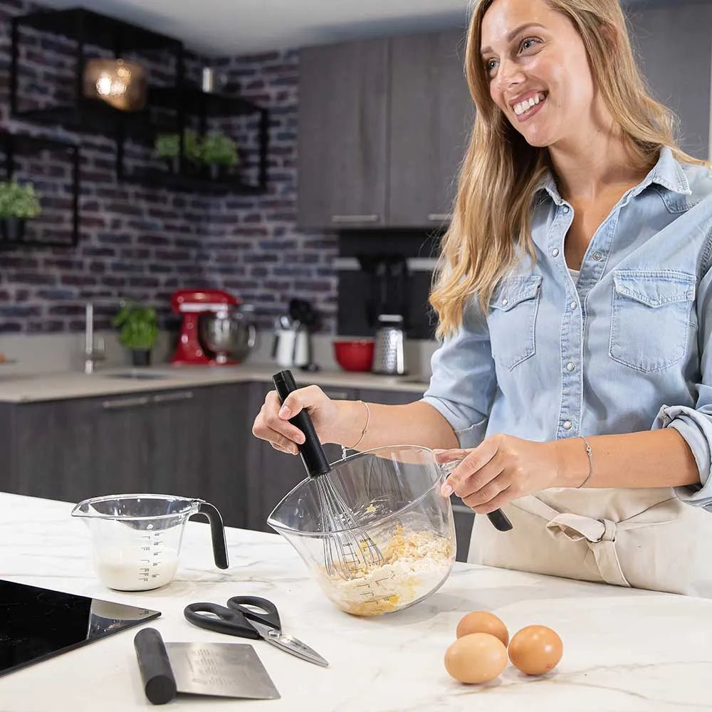Set 3 Cani gradate 250ml.500ml, 1000ml KitchenAid - Eclair.md