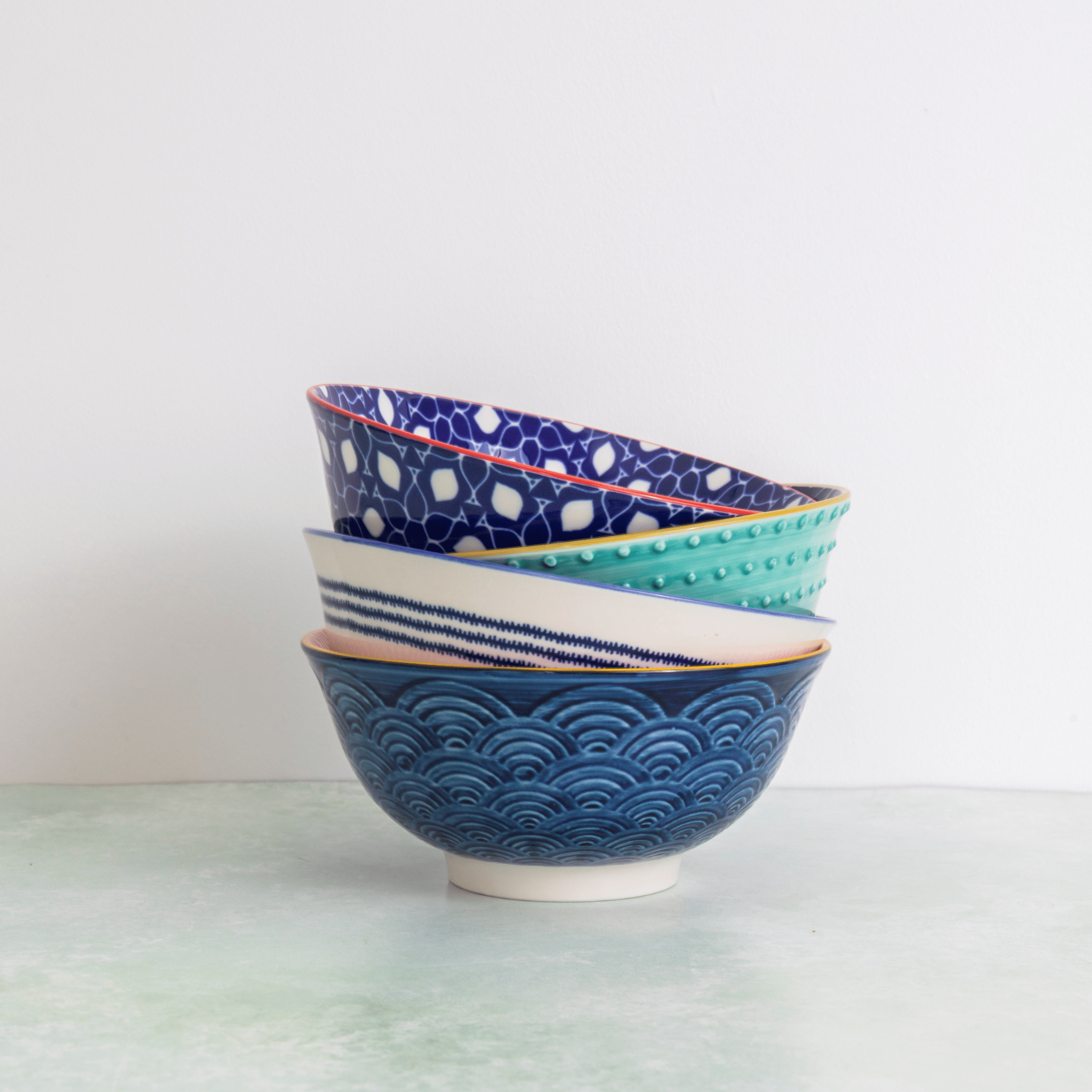 Set 4 boluri 15cm Blues - Eclair.md