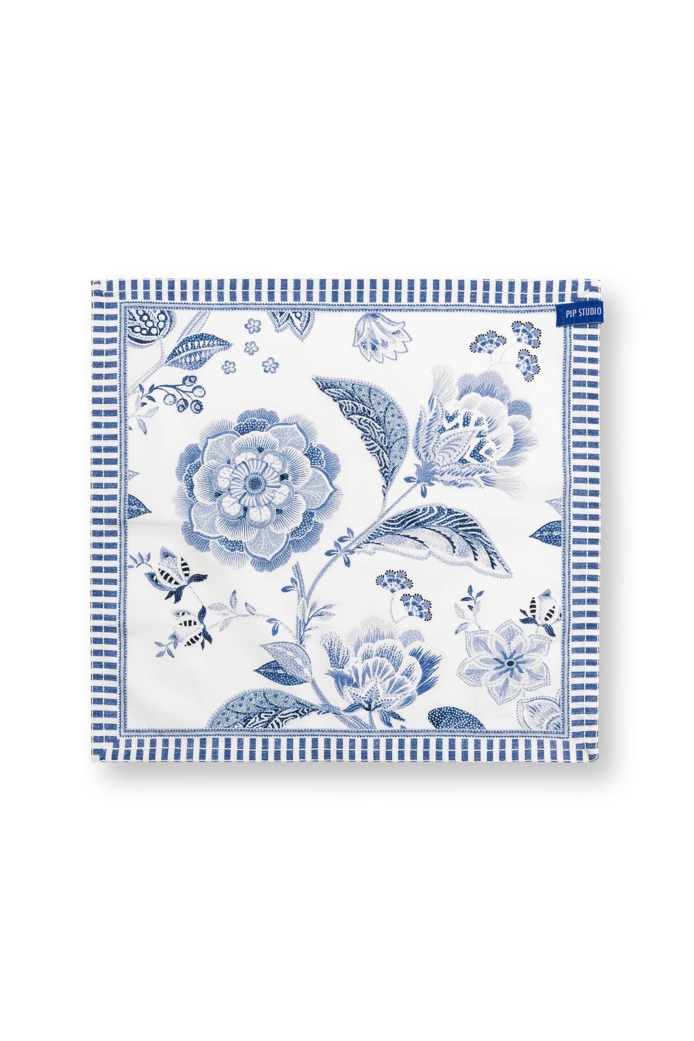 Set 4 servetele 40x40cm Royal Regal Flower albastru - Eclair.md