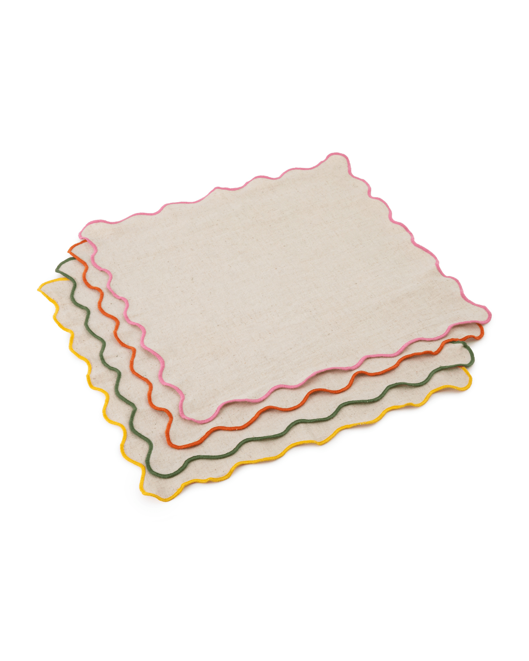 Set 4 servetele culori mixte 45 cm Big Love - Eclair.md