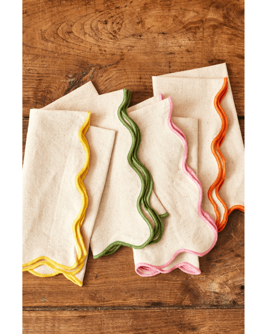 Set 4 servetele culori mixte 45 cm Big Love - Eclair.md