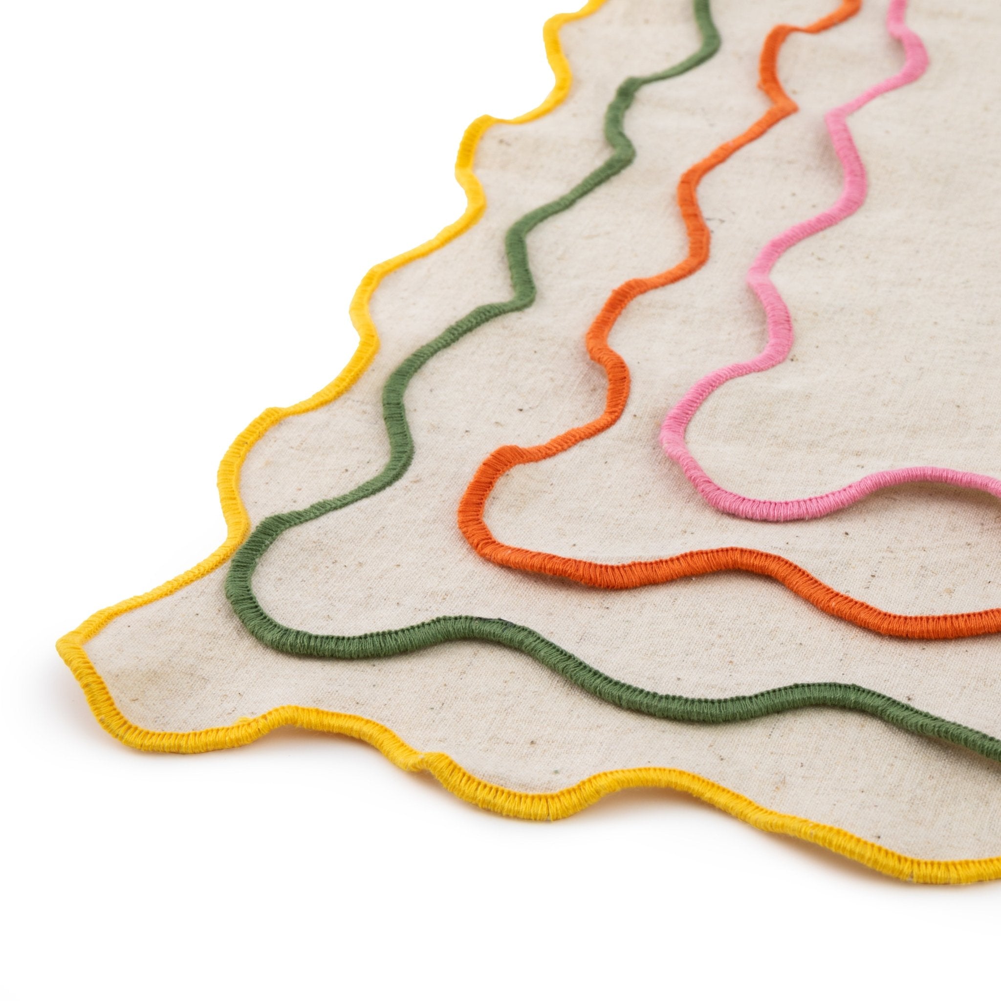 Set 4 servetele culori mixte 45 cm Big Love - Eclair.md