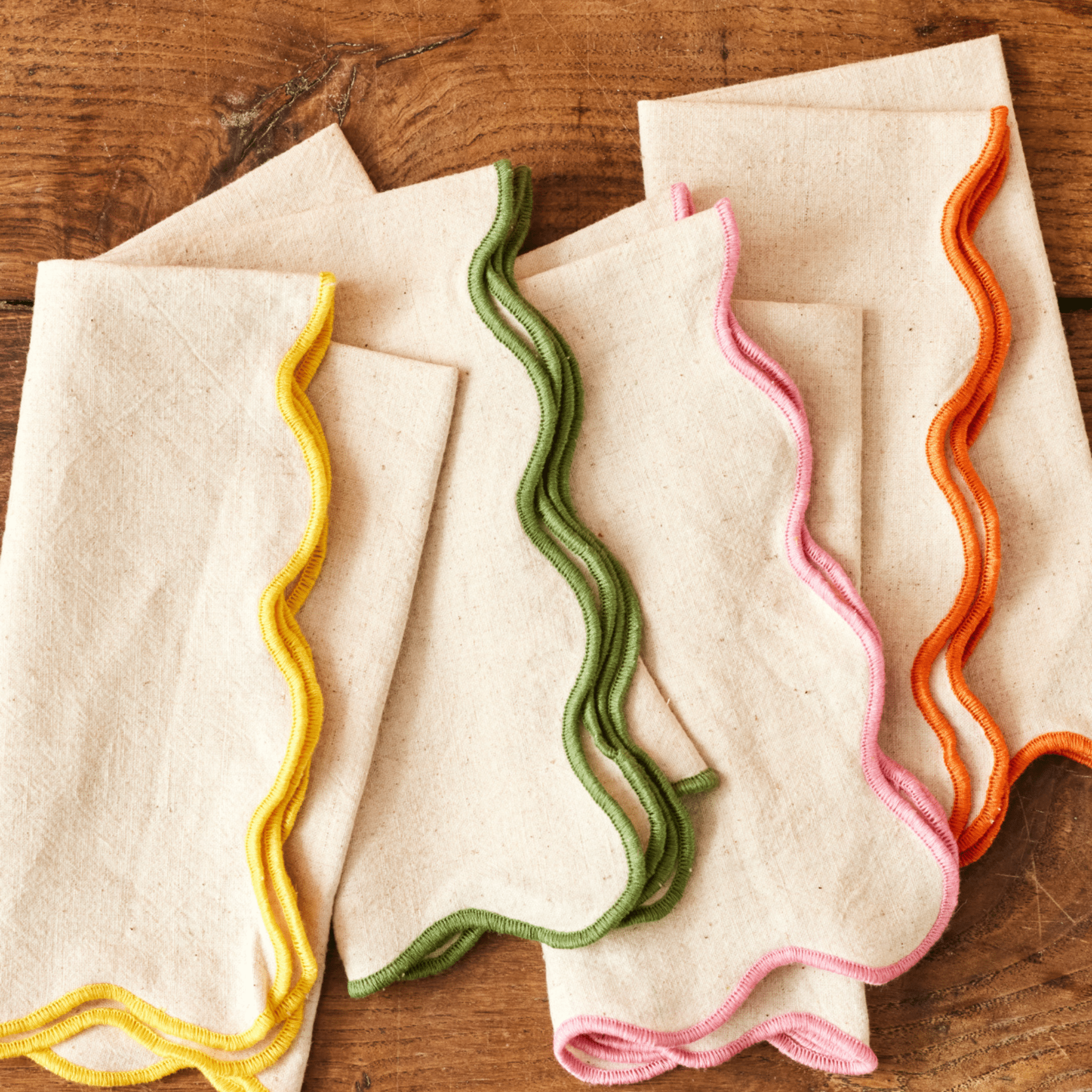 Set 4 servetele culori mixte 45 cm Big Love - Eclair.md