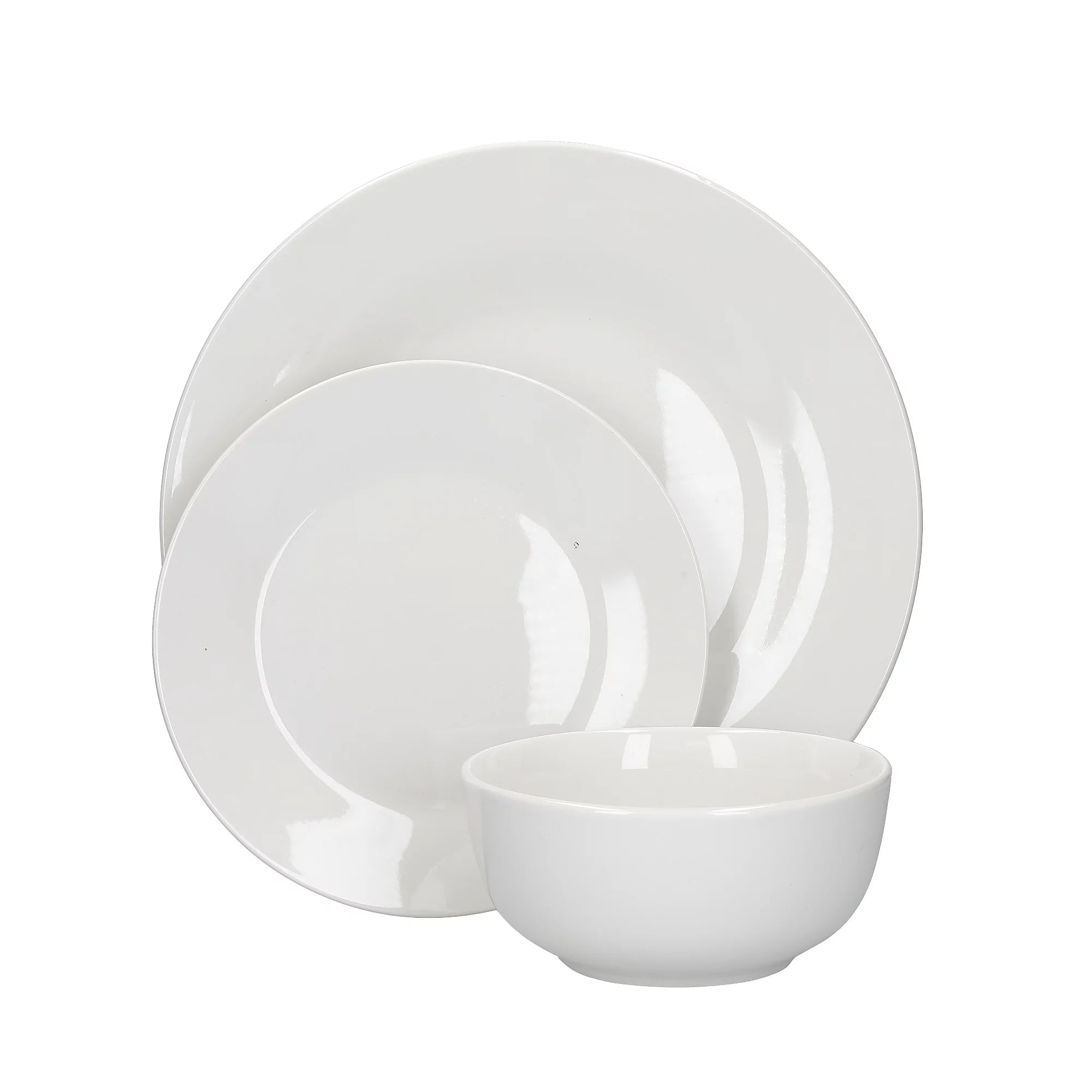 Set de cină 12 piese alb Mikasa Alexis - Eclair.md
