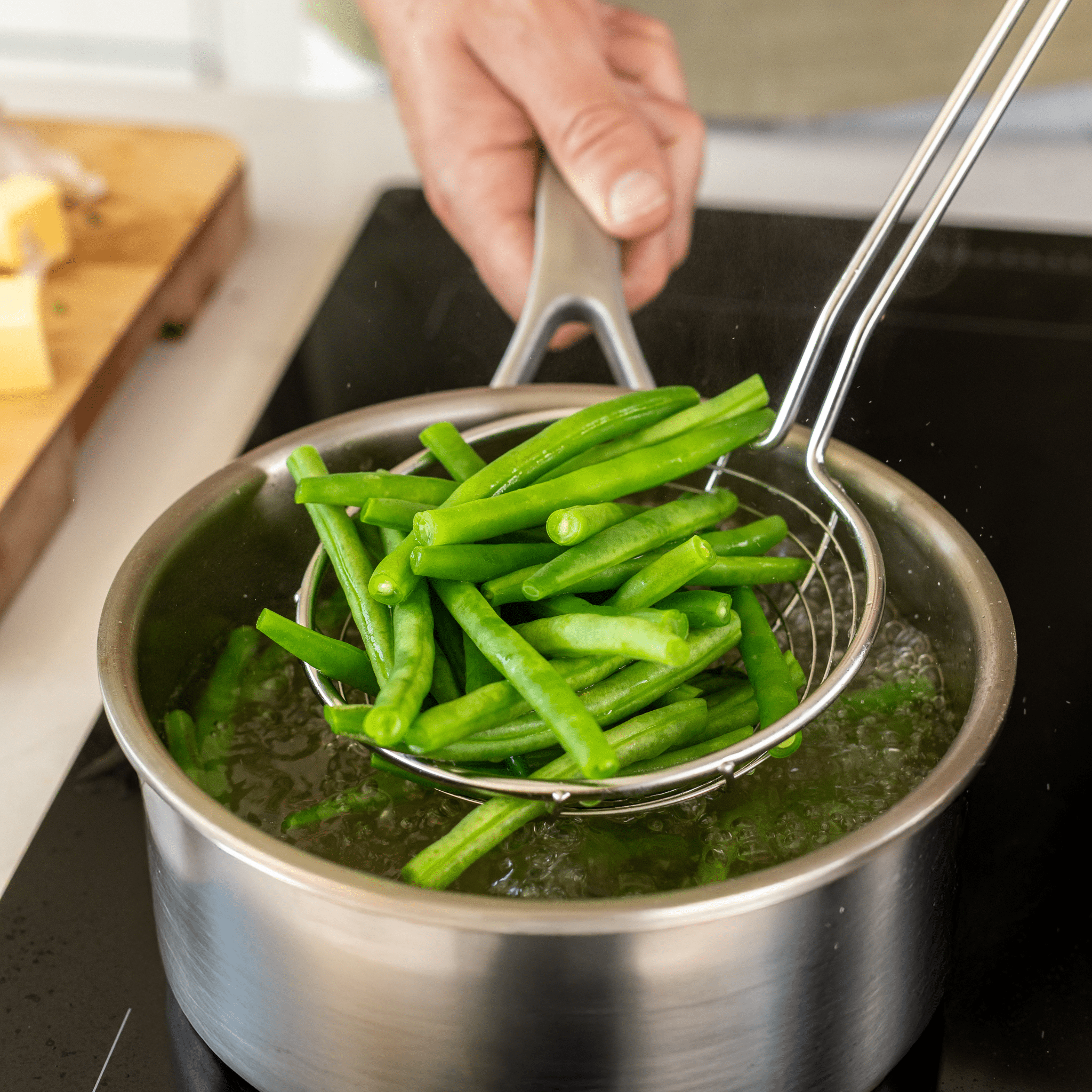 Strecuratoare din otel inoxidabil gri inchis - Eclair.md