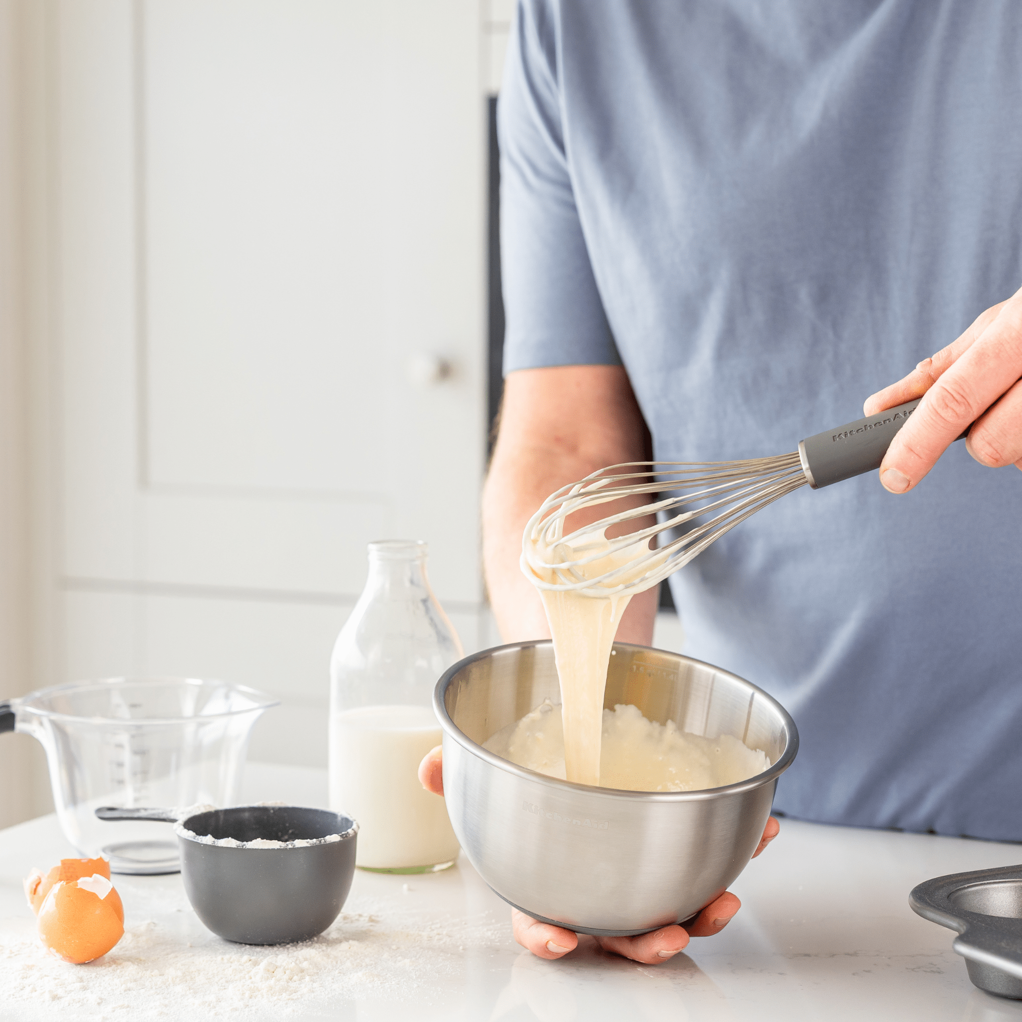 Tel din otel inoxidabil gri inchis - Eclair.md