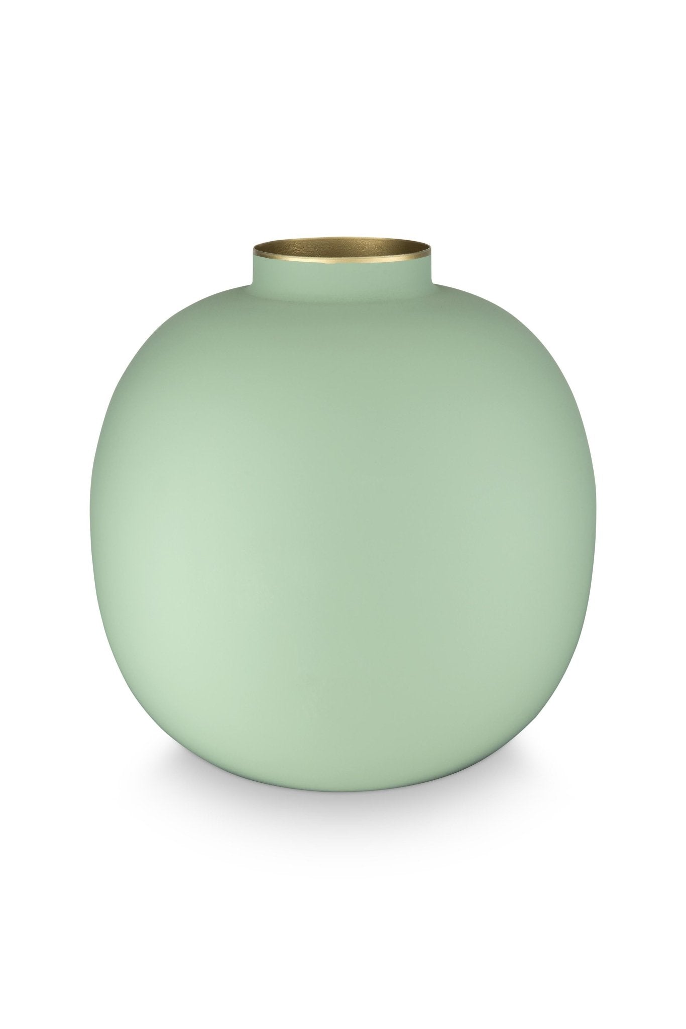 Vaza din metal 23cm verde - Eclair.md