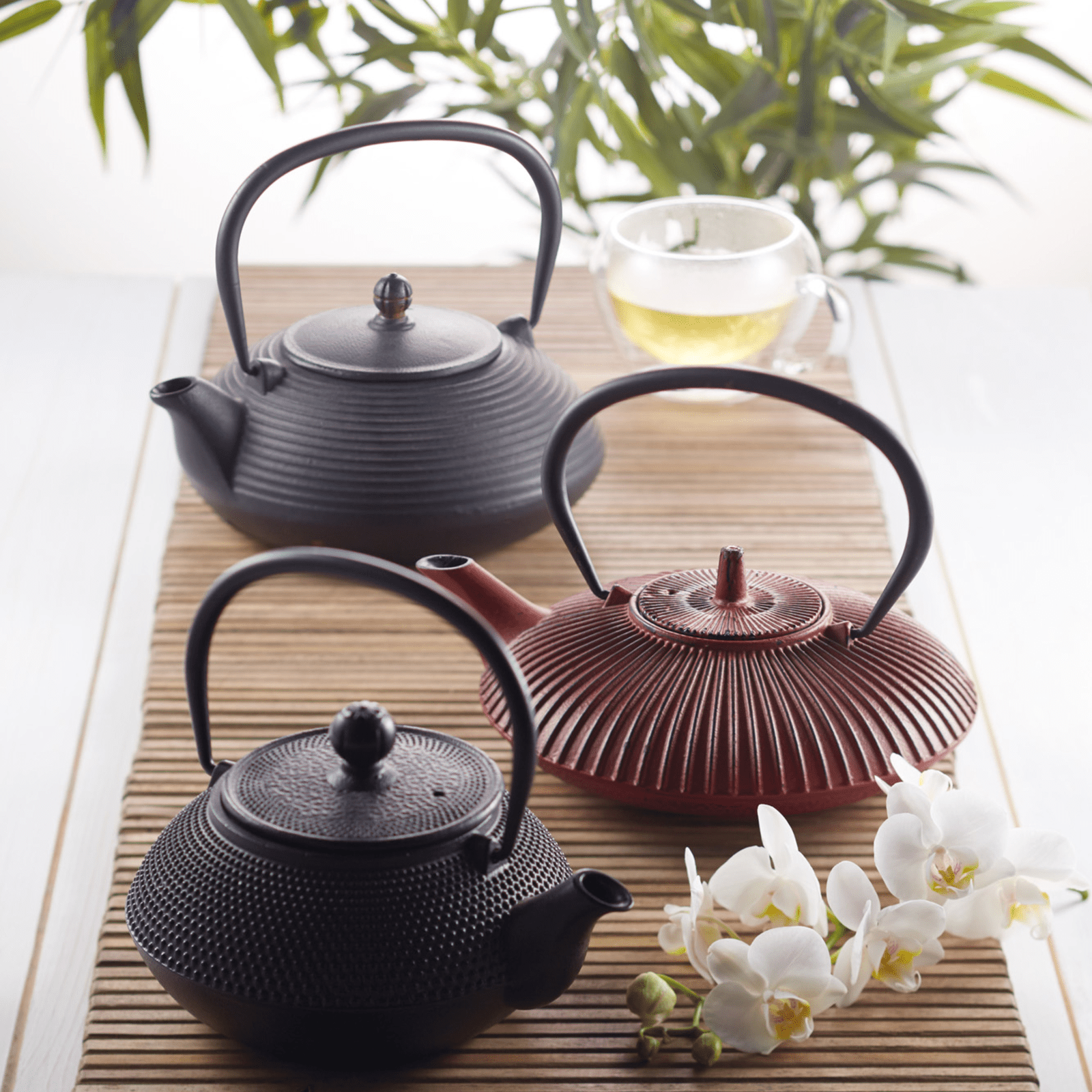 Ceainic 600ml Cast Iron Black - Eclair.md