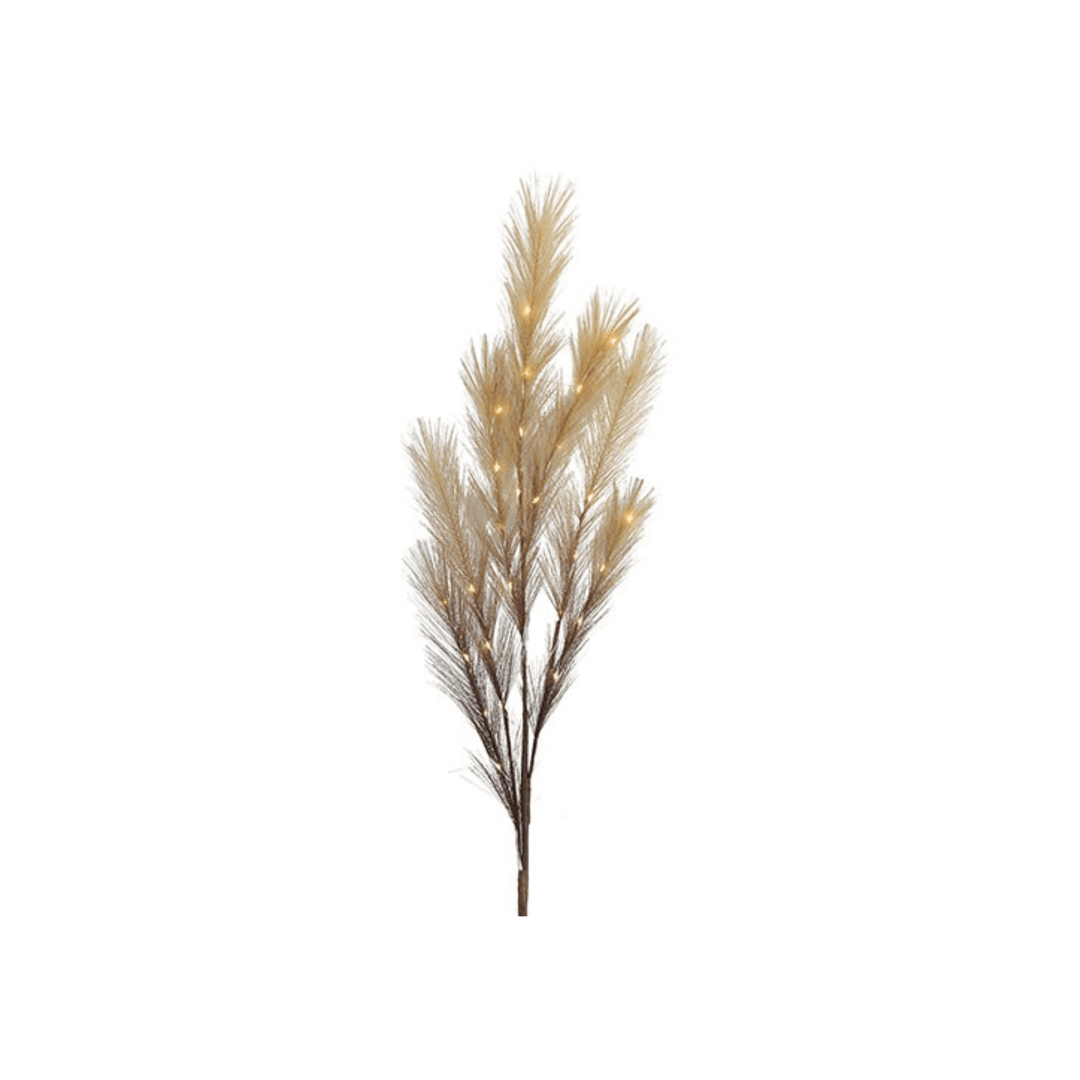 Crenguta 90cm Feathered Branch LED Brown - Eclair.md