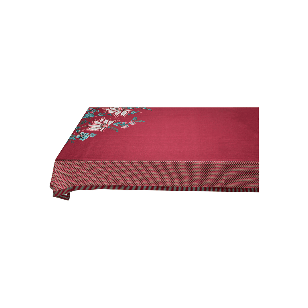 Fata de masa 140x180cm Flower Festival Dark Pink - Eclair.md