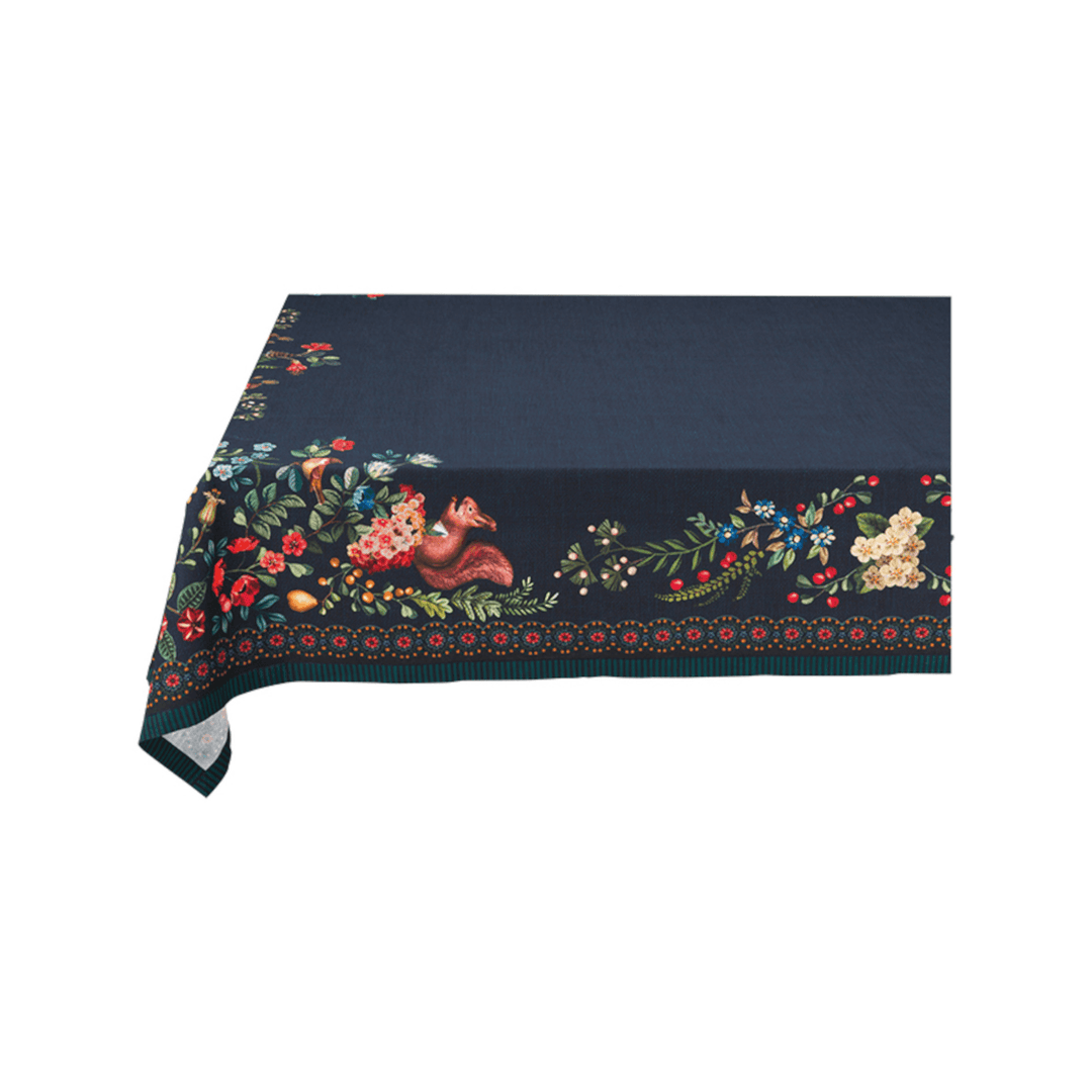 Fata de masa 150x250cm Winter Wonderland Dark Blue - Eclair.md