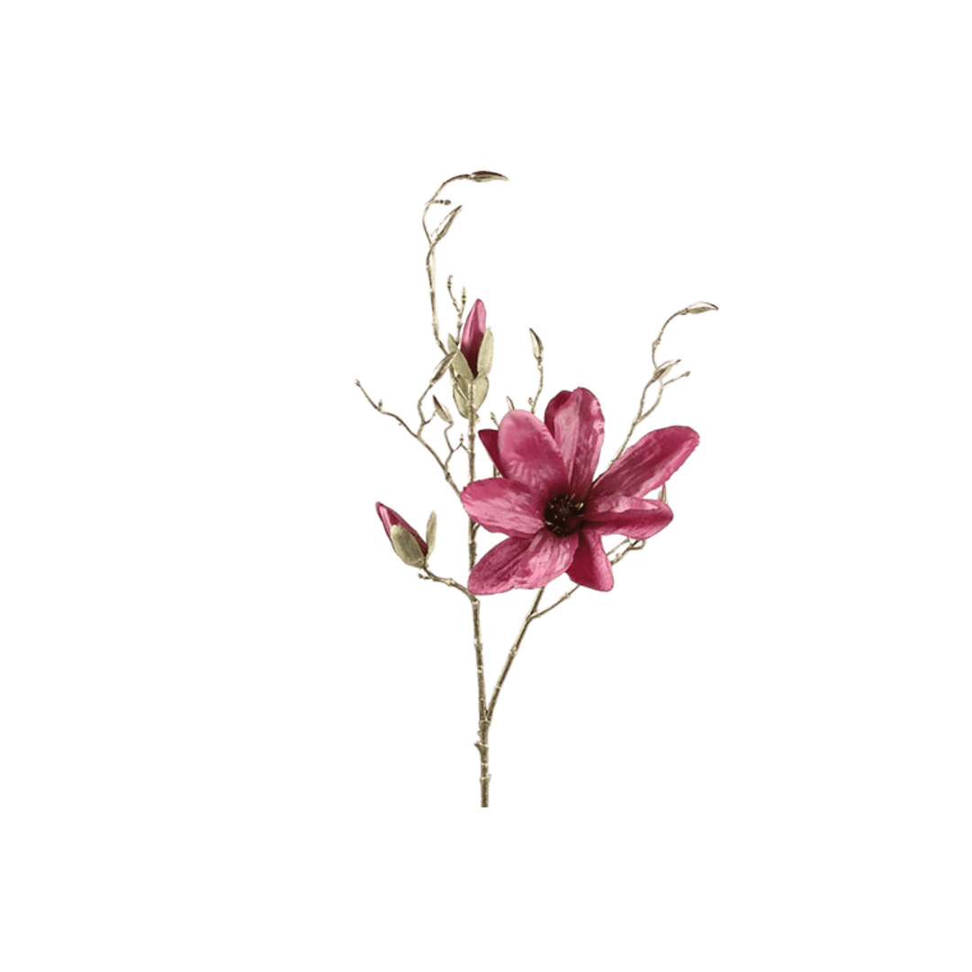 Floare de Magnolie 86cm fucsia - Eclair.md